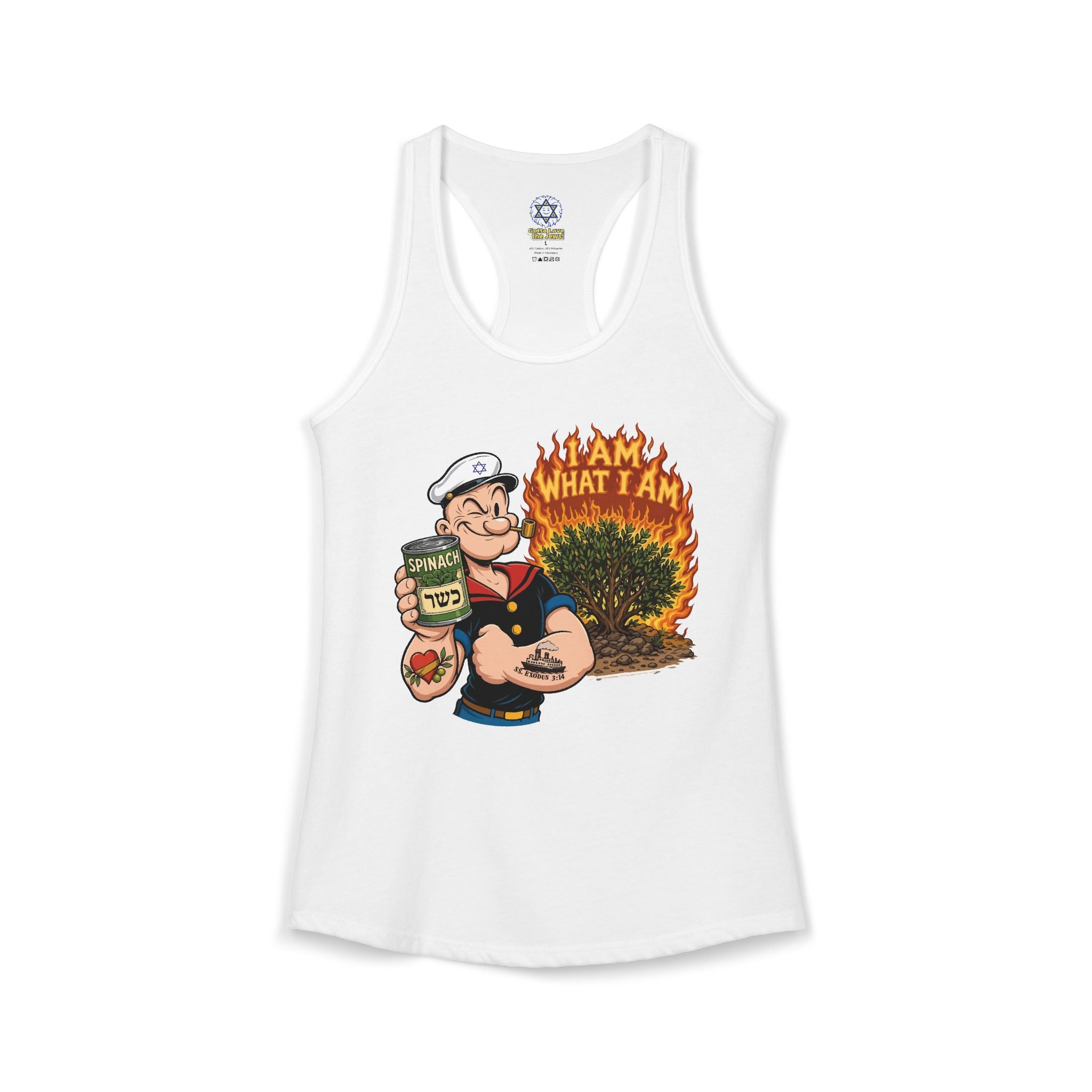 Popeye the Sailor Mensch  Women's Ideal Racerback Tank