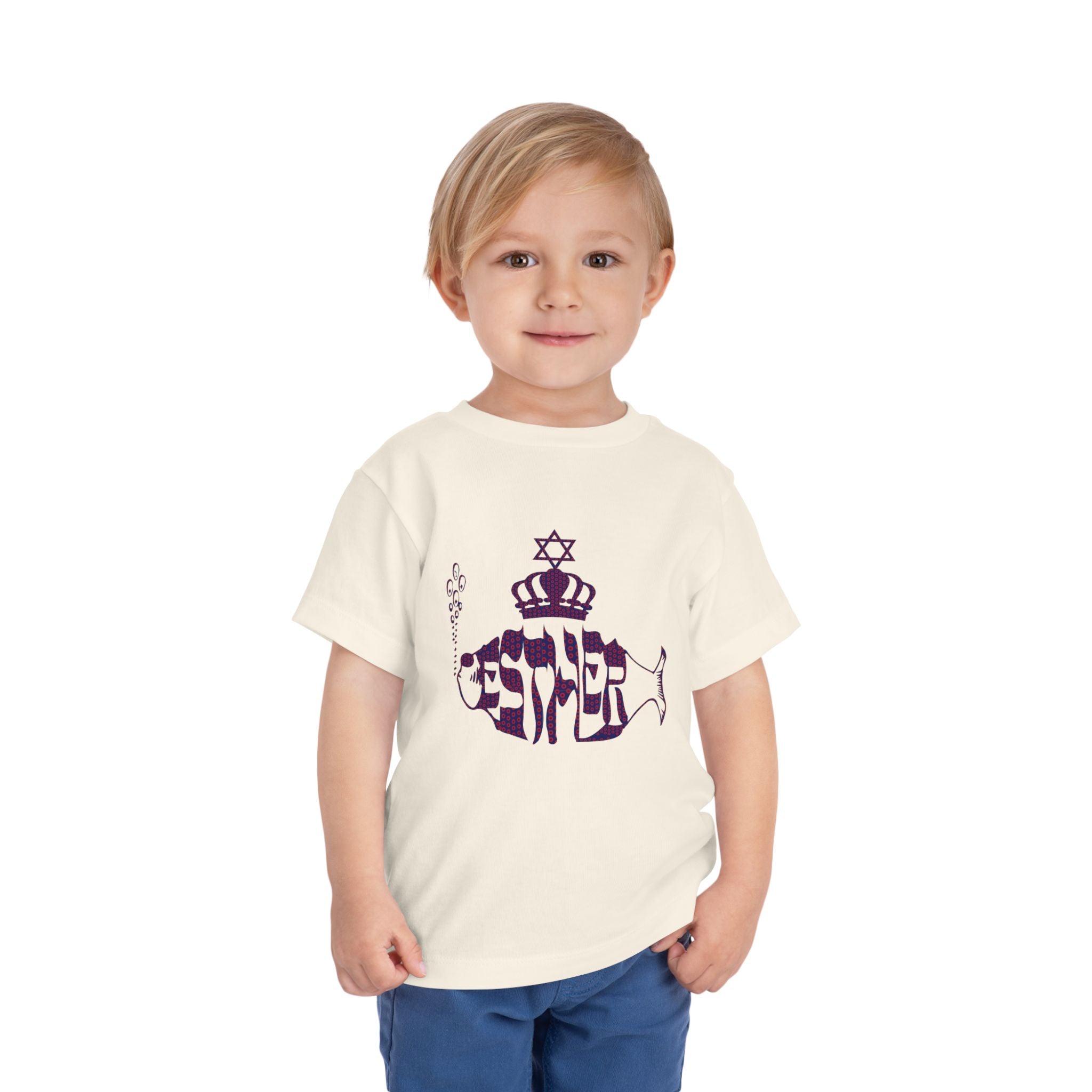 Phishing for Queen Esther Toddler Tee