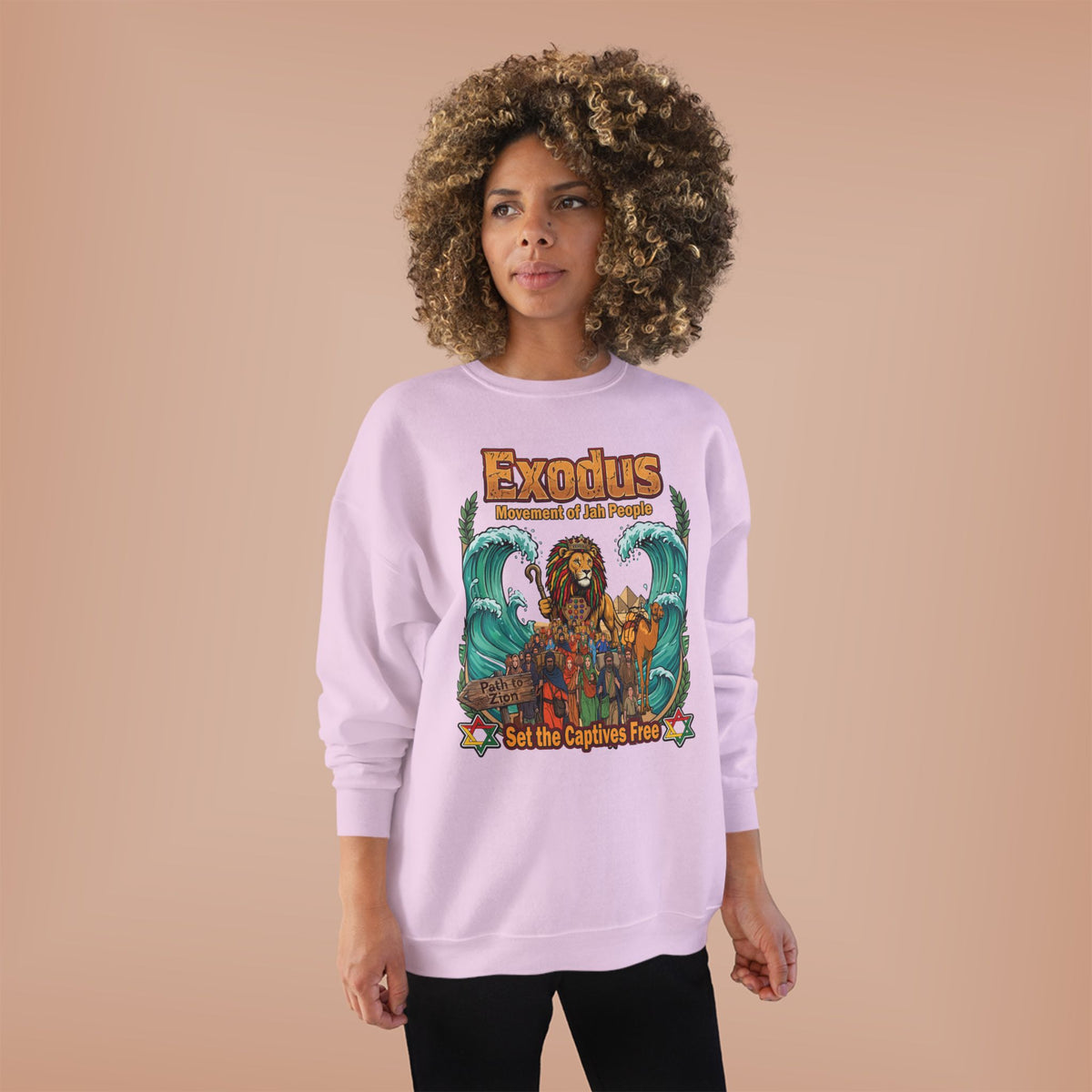 Exodus — Jewish Roots Rock Reggae Sweatshirt