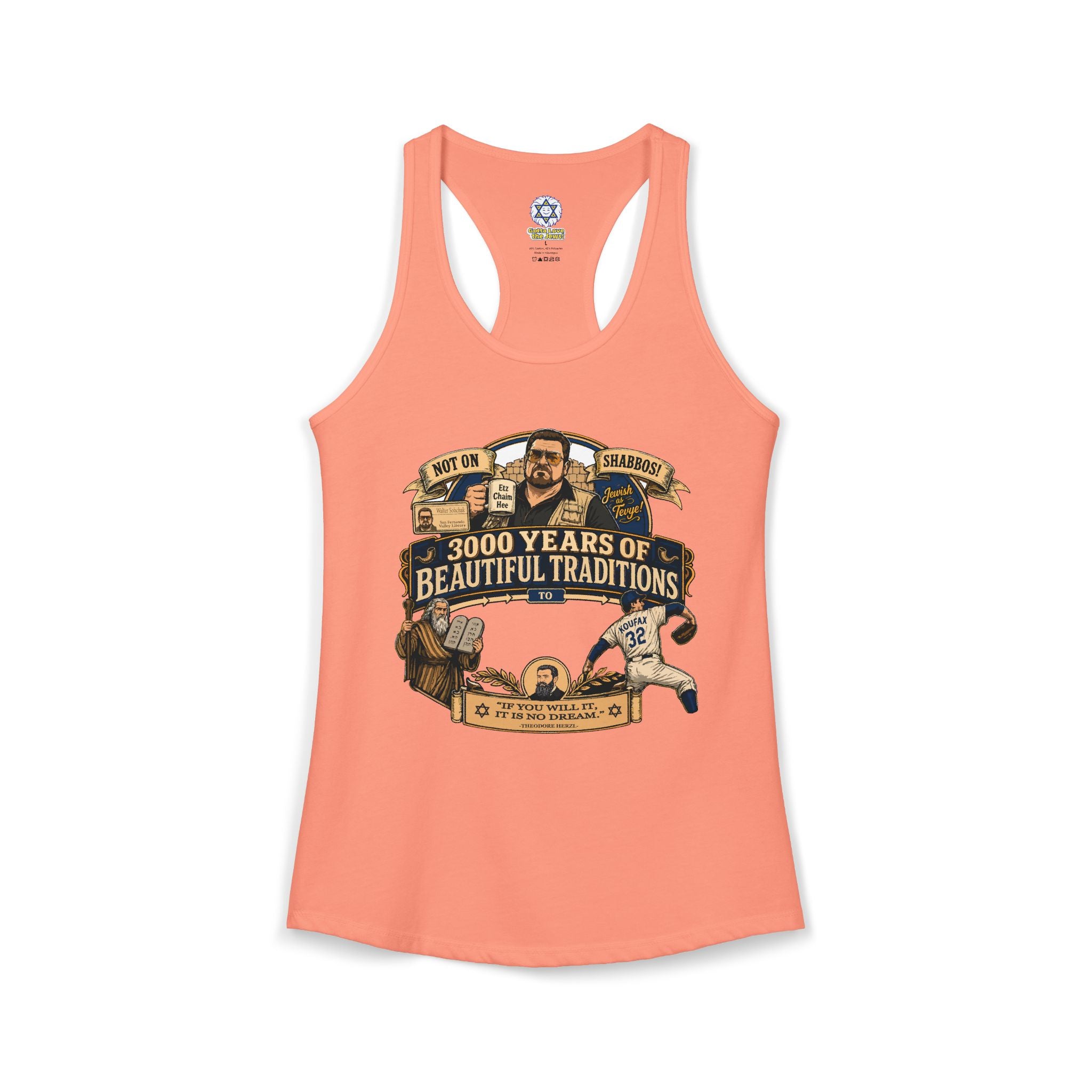 Walter - The Little Convert Achiever - Women's Ideal Racerback Tank