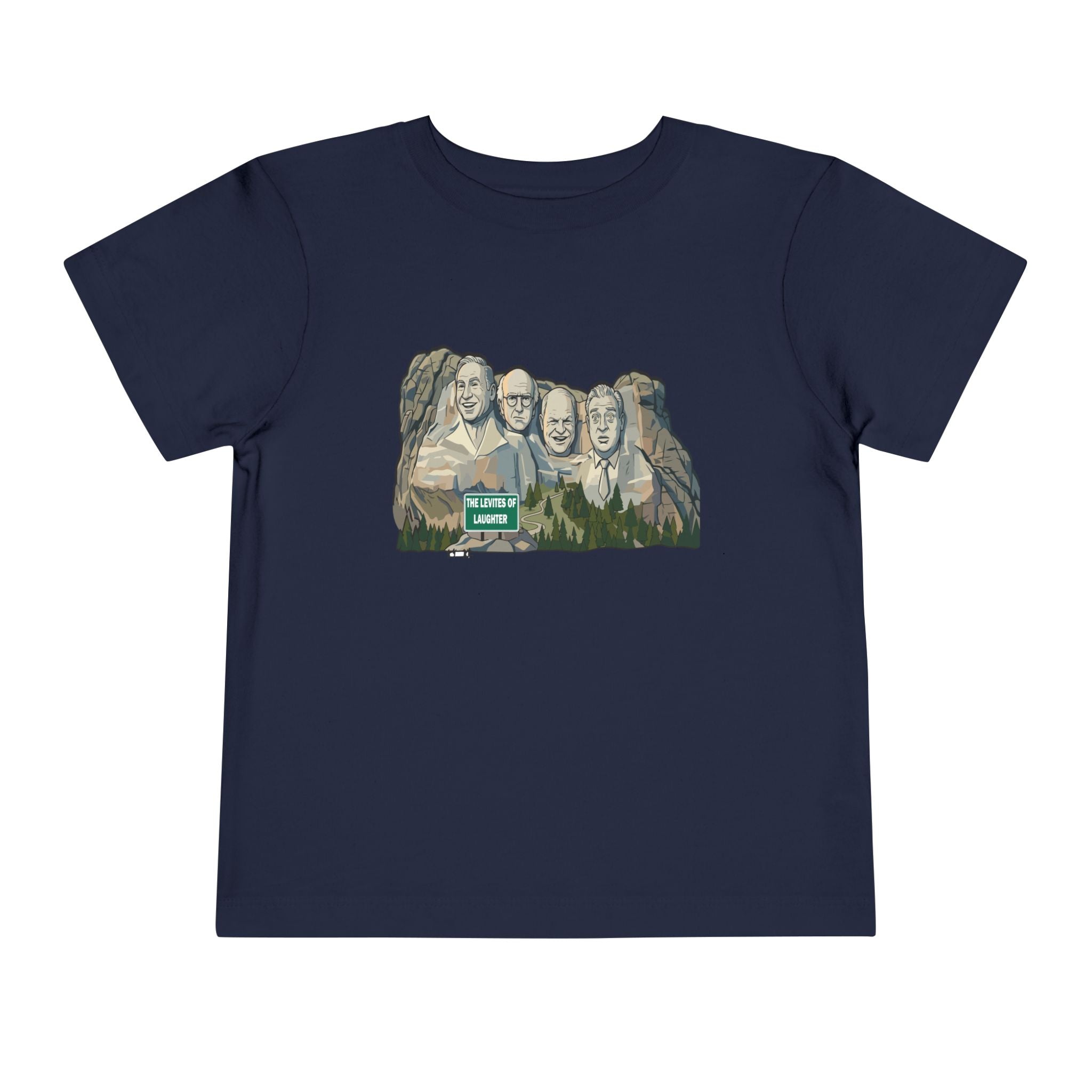Toddler Tee — Mount Rushmore Family Faces Graphic