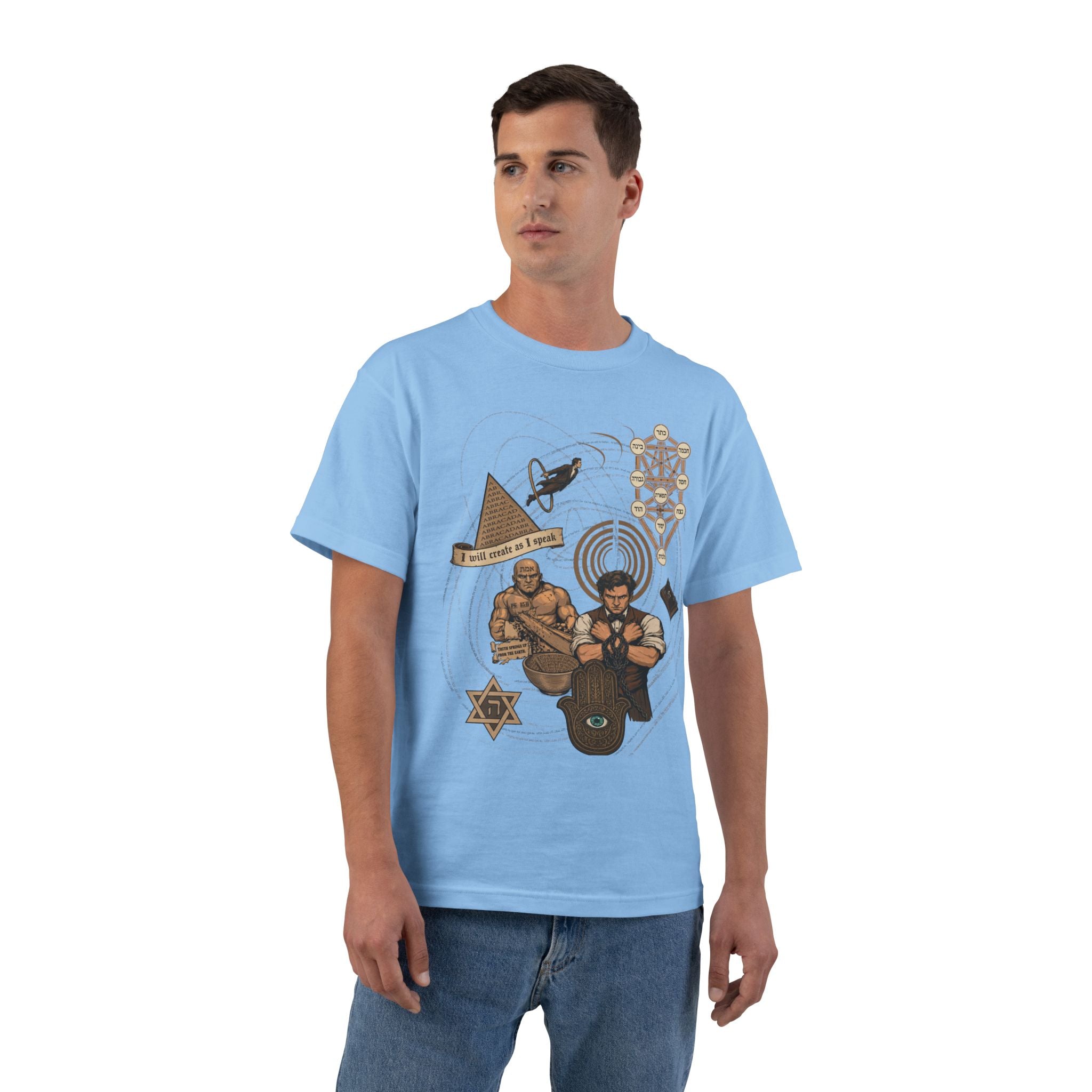 Jewish Magic and Mysticism - an Ode to Creation T-Shirt