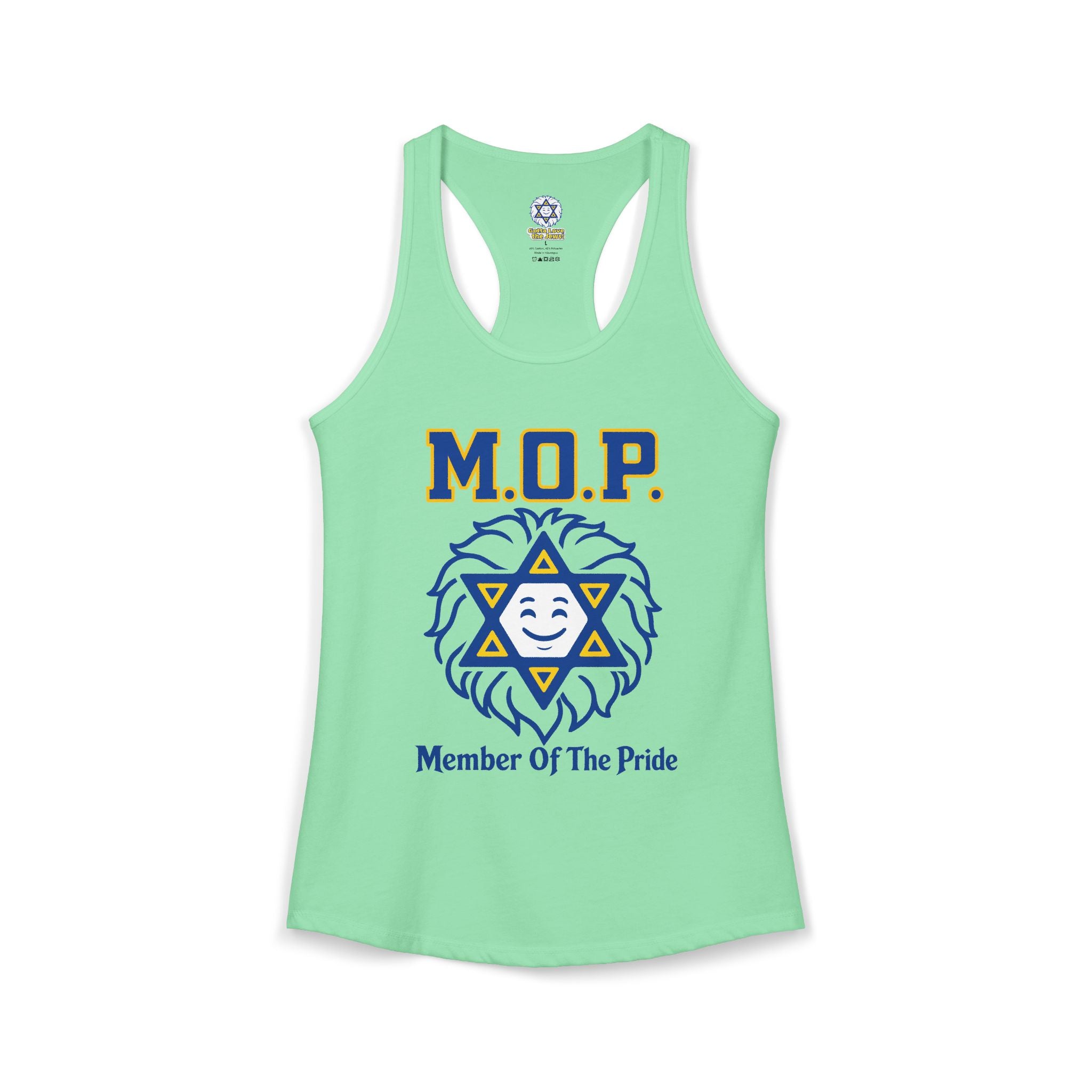 M.O.P. - MEMBER OF THE PRIDE Women's Ideal Racerback Tank
