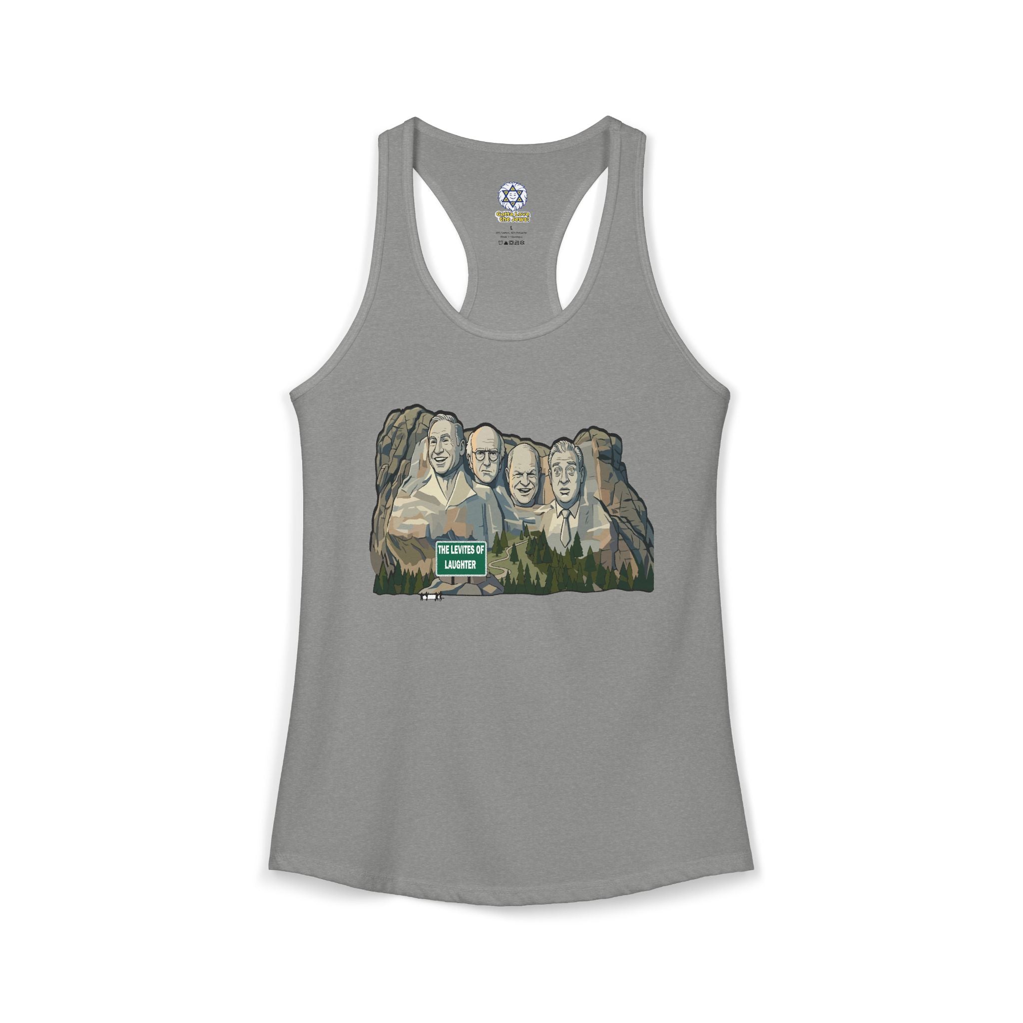 The Levites of Laughter Racerback top