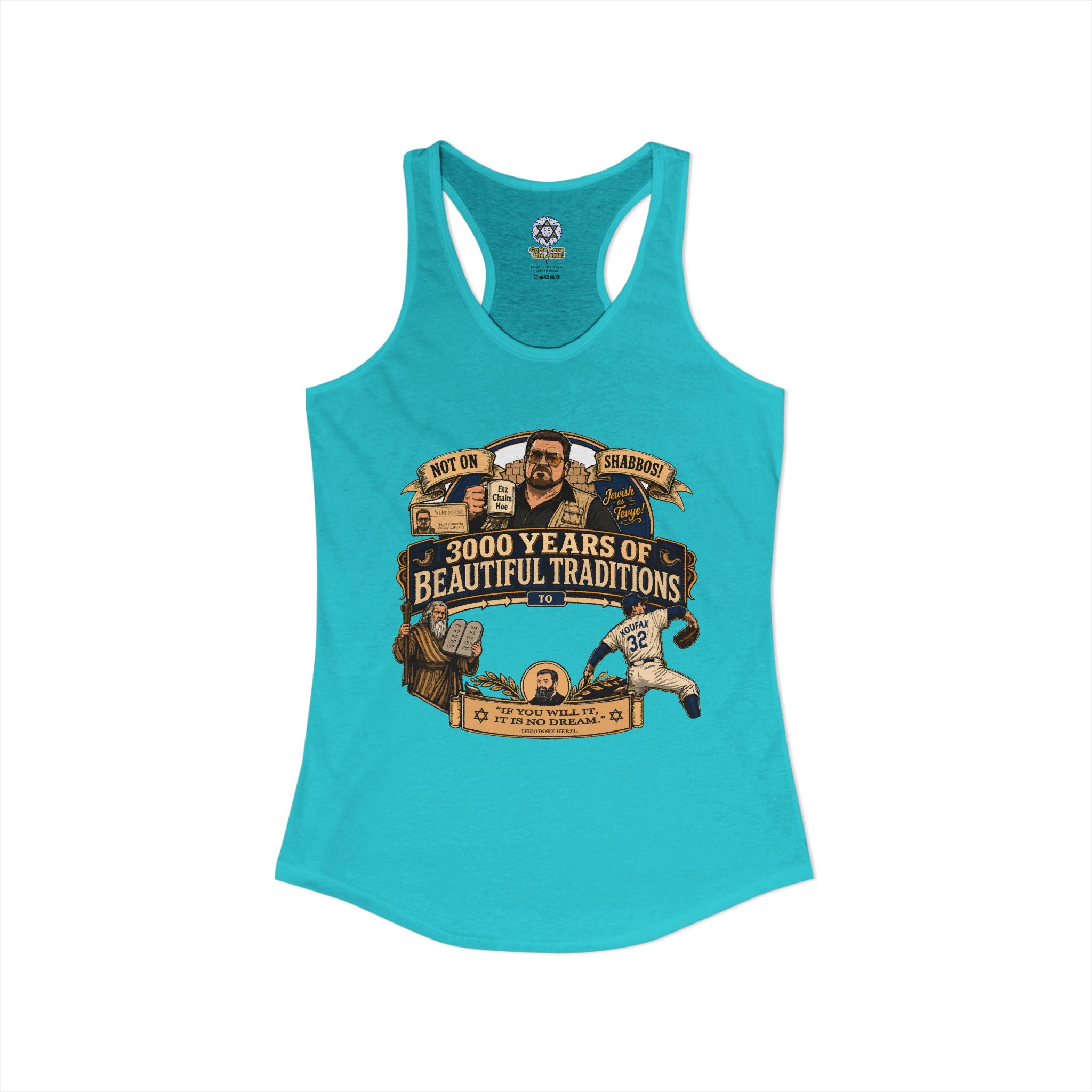 Walter - The Little Convert Achiever - Women's Ideal Racerback Tank