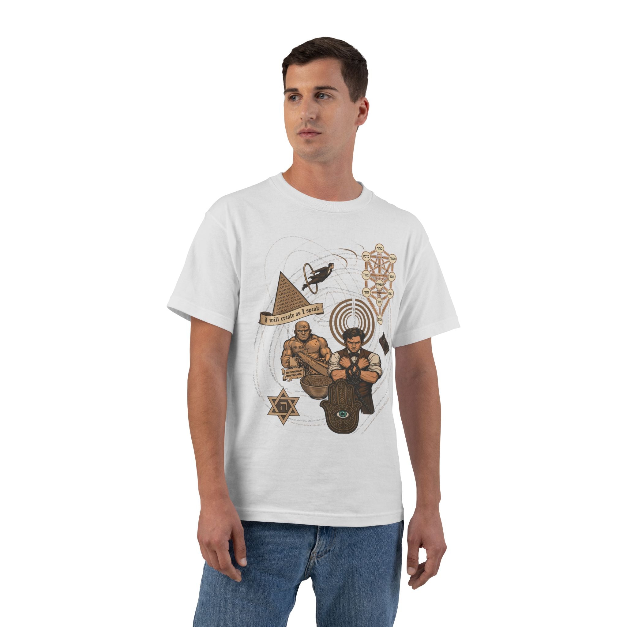 Jewish Magic and Mysticism - an Ode to Creation T-Shirt