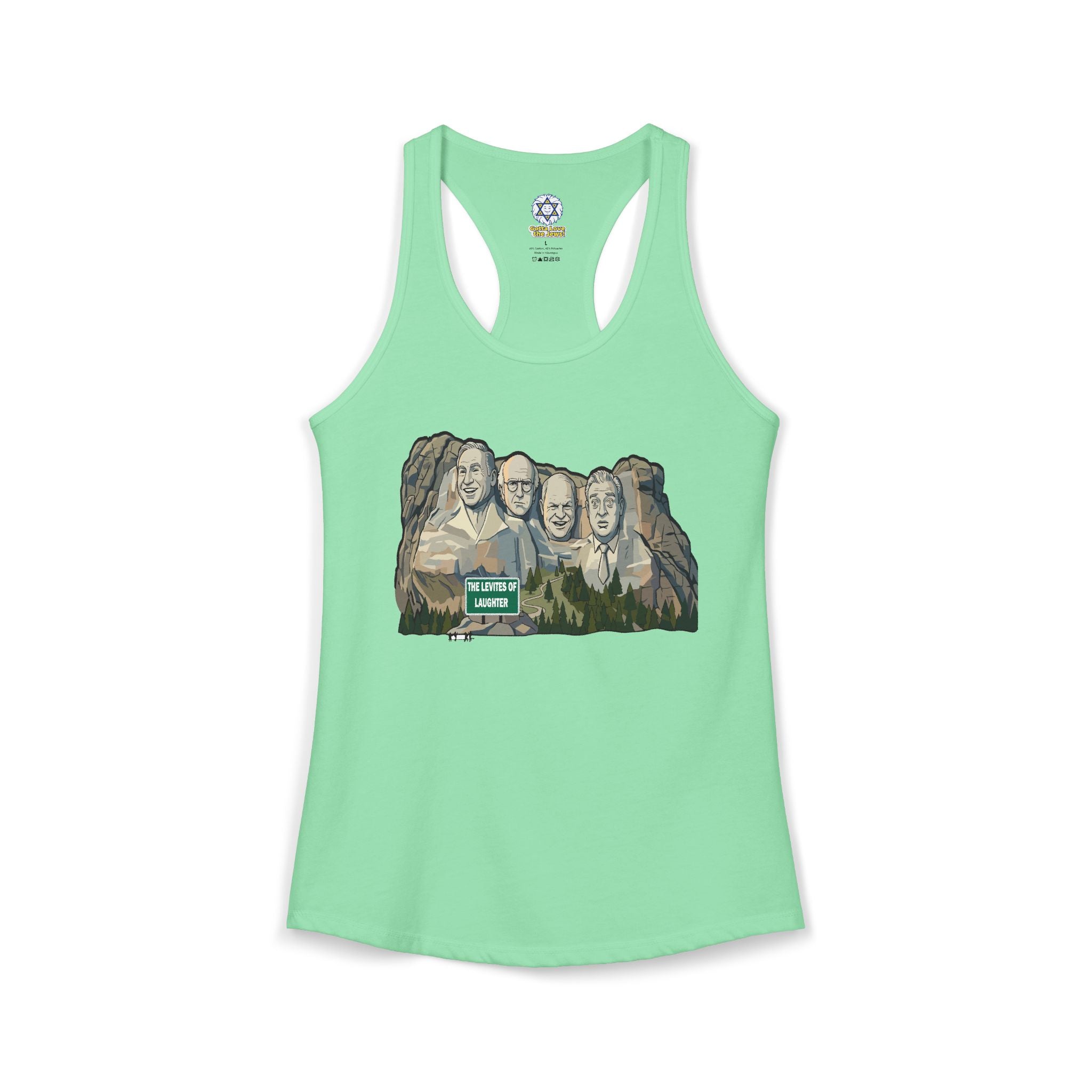 The Levites of Laughter Racerback top