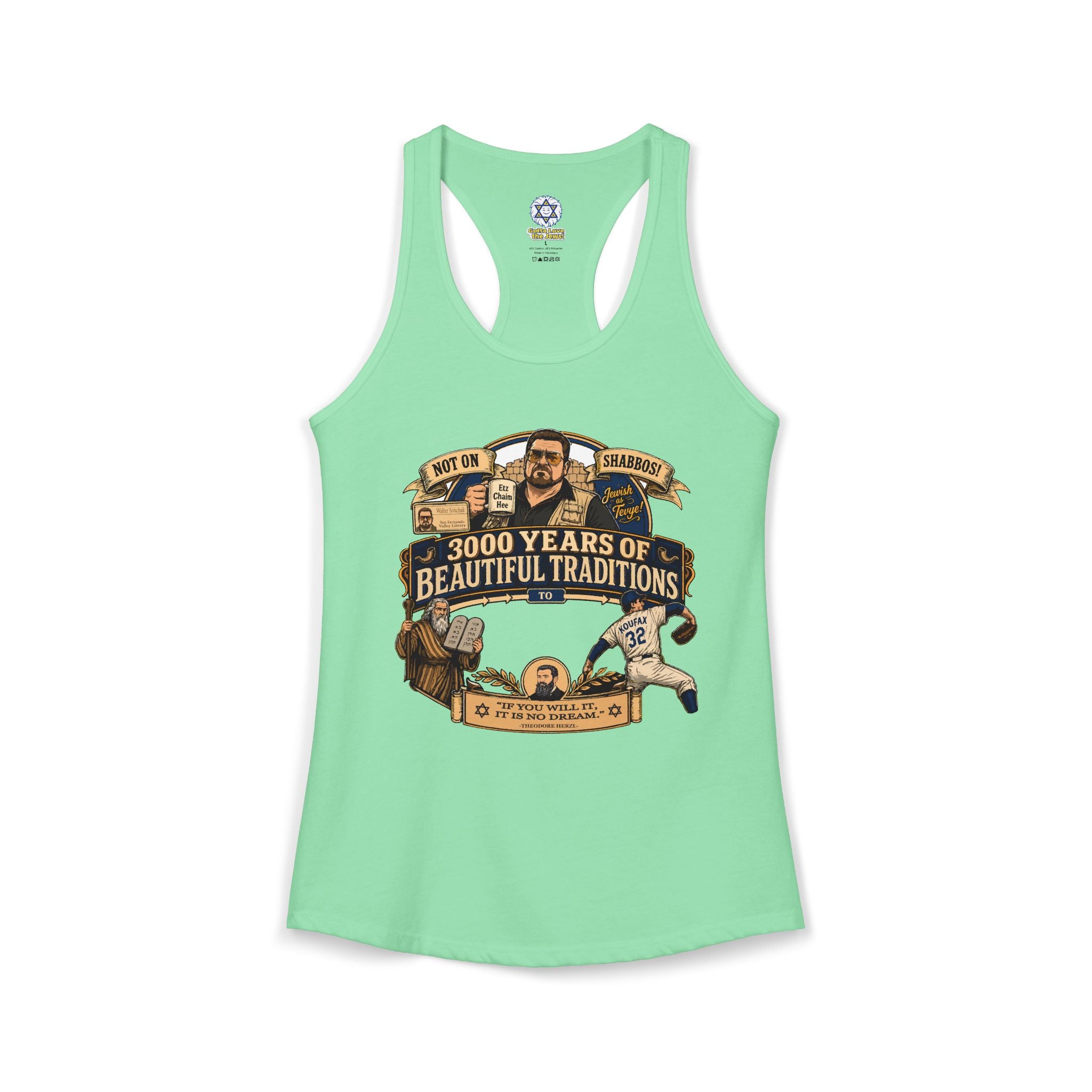 Walter - The Little Convert Achiever - Women's Ideal Racerback Tank