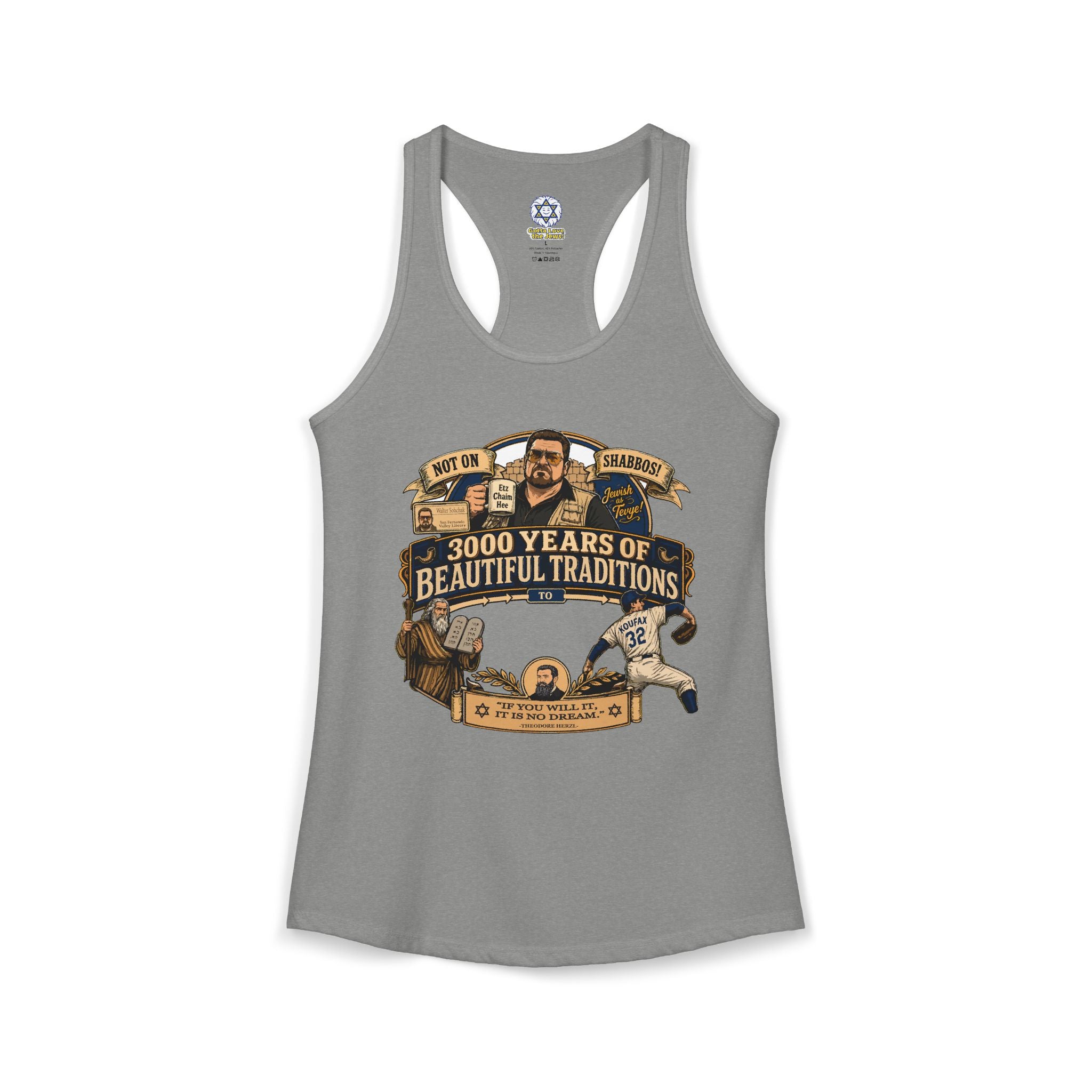 Walter - The Little Convert Achiever - Women's Ideal Racerback Tank