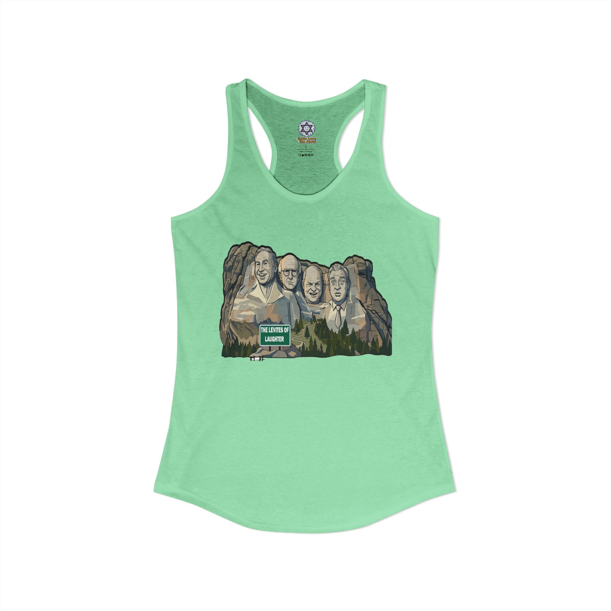 The Levites of Laughter Racerback top