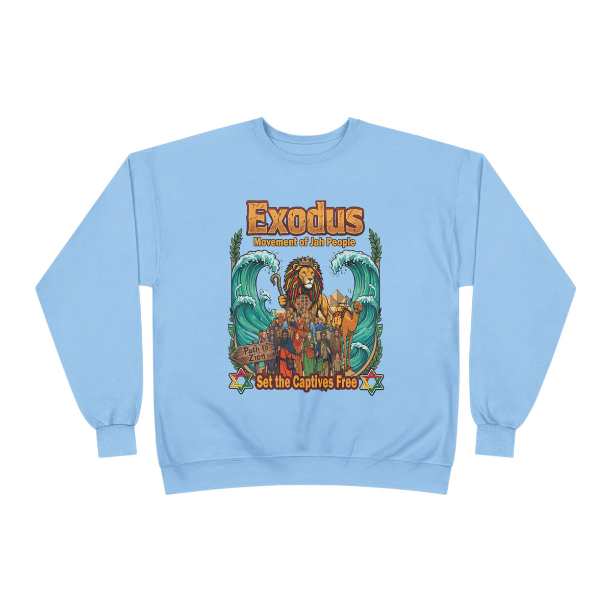 Exodus — Jewish Roots Rock Reggae Sweatshirt
