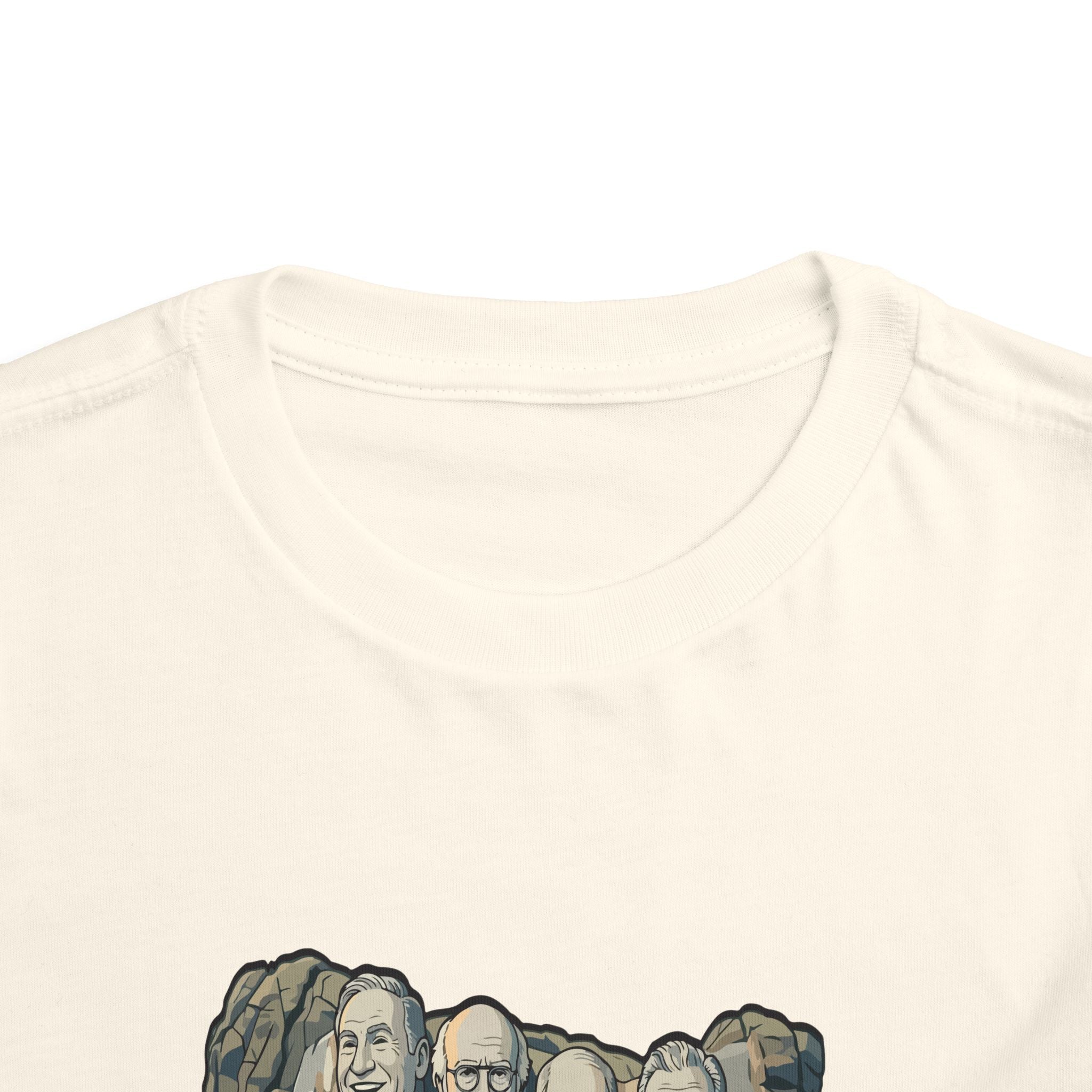 Toddler Tee — Mount Rushmore Family Faces Graphic