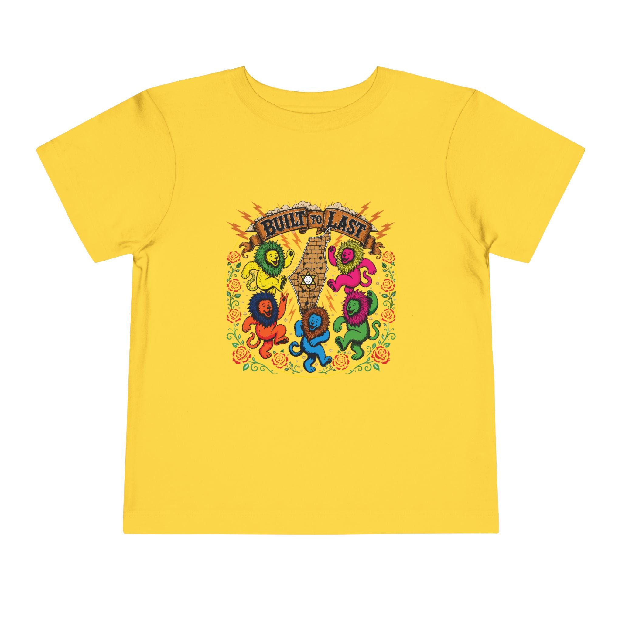 Grateful Israel - Built to Last Toddler Tee