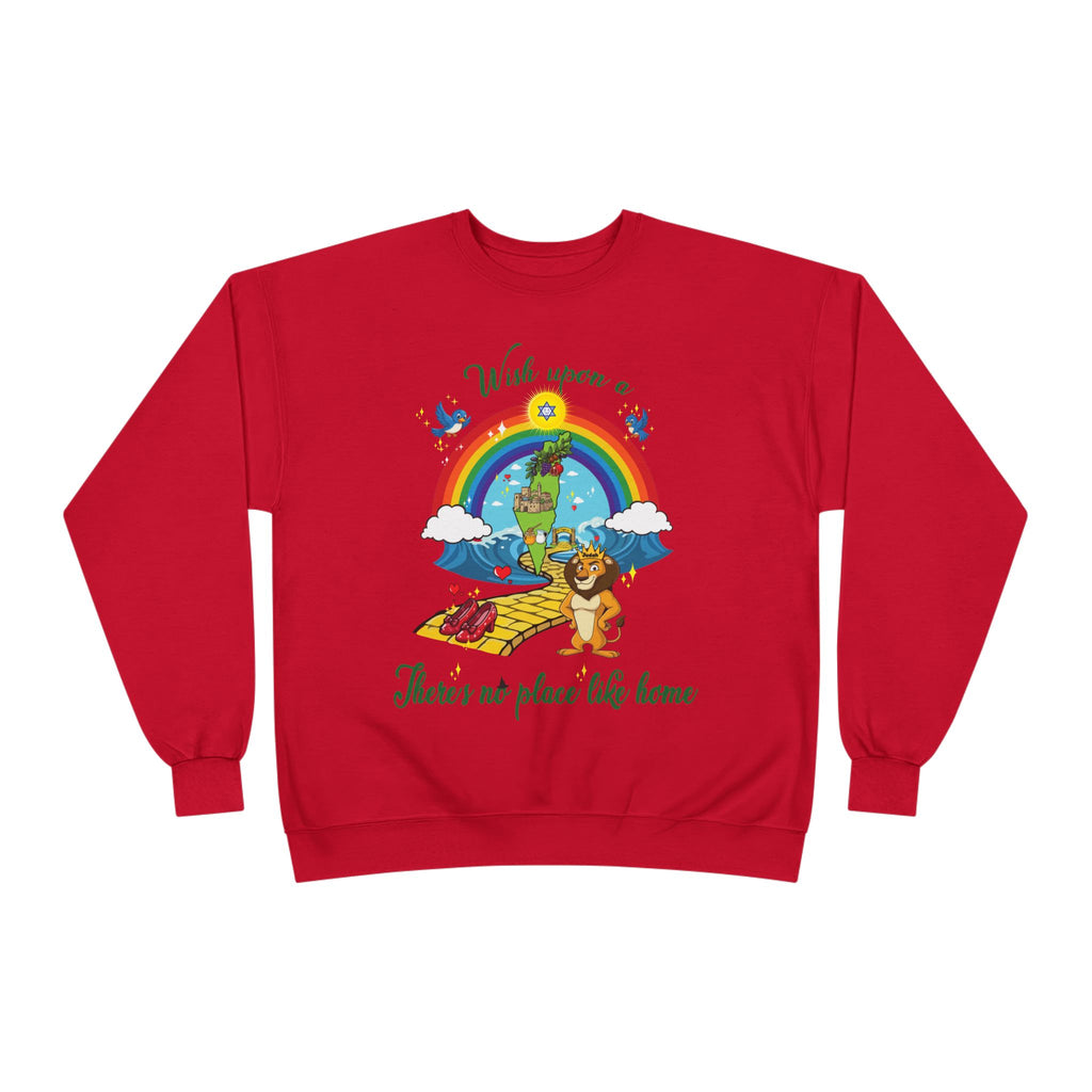 Zion Over the Rainbow Crewneck Sweatshirt