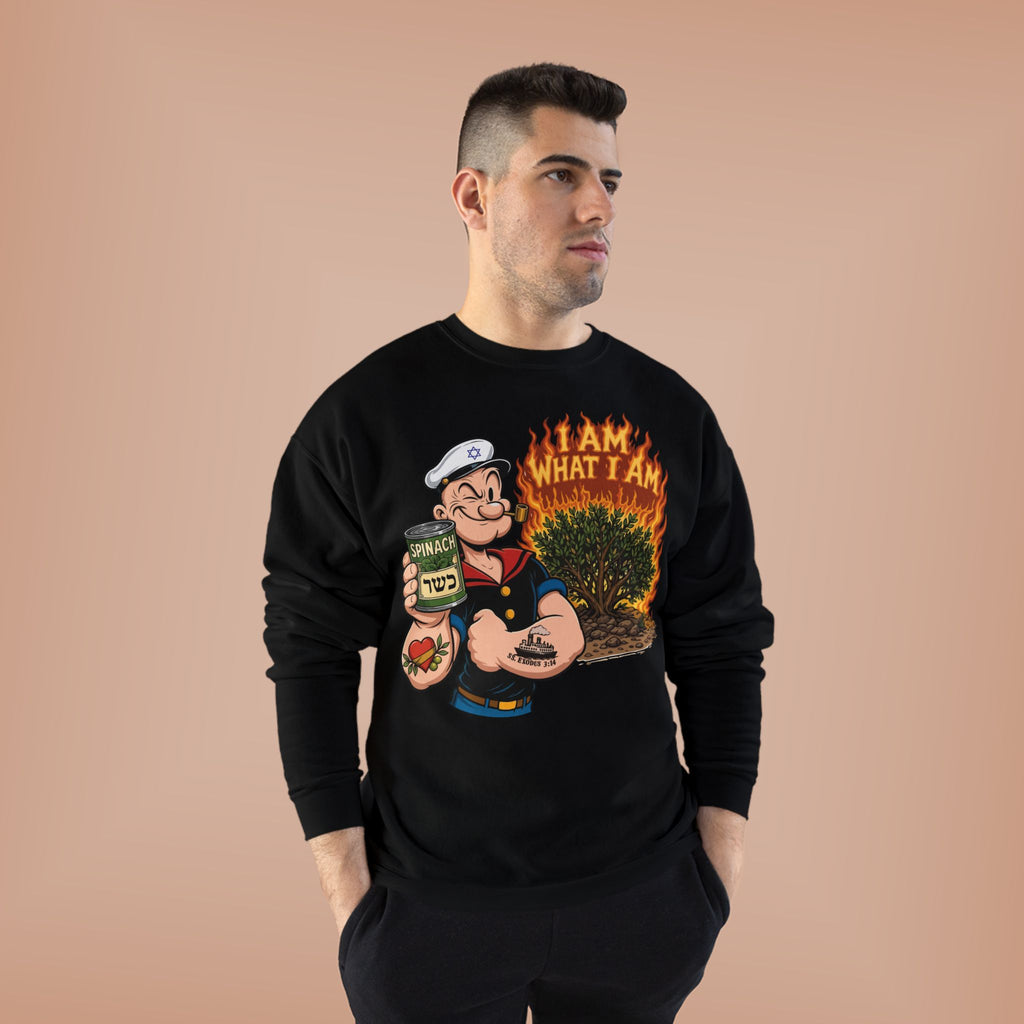 Popeye the Sailor Mensch Crewneck Sweatshirt