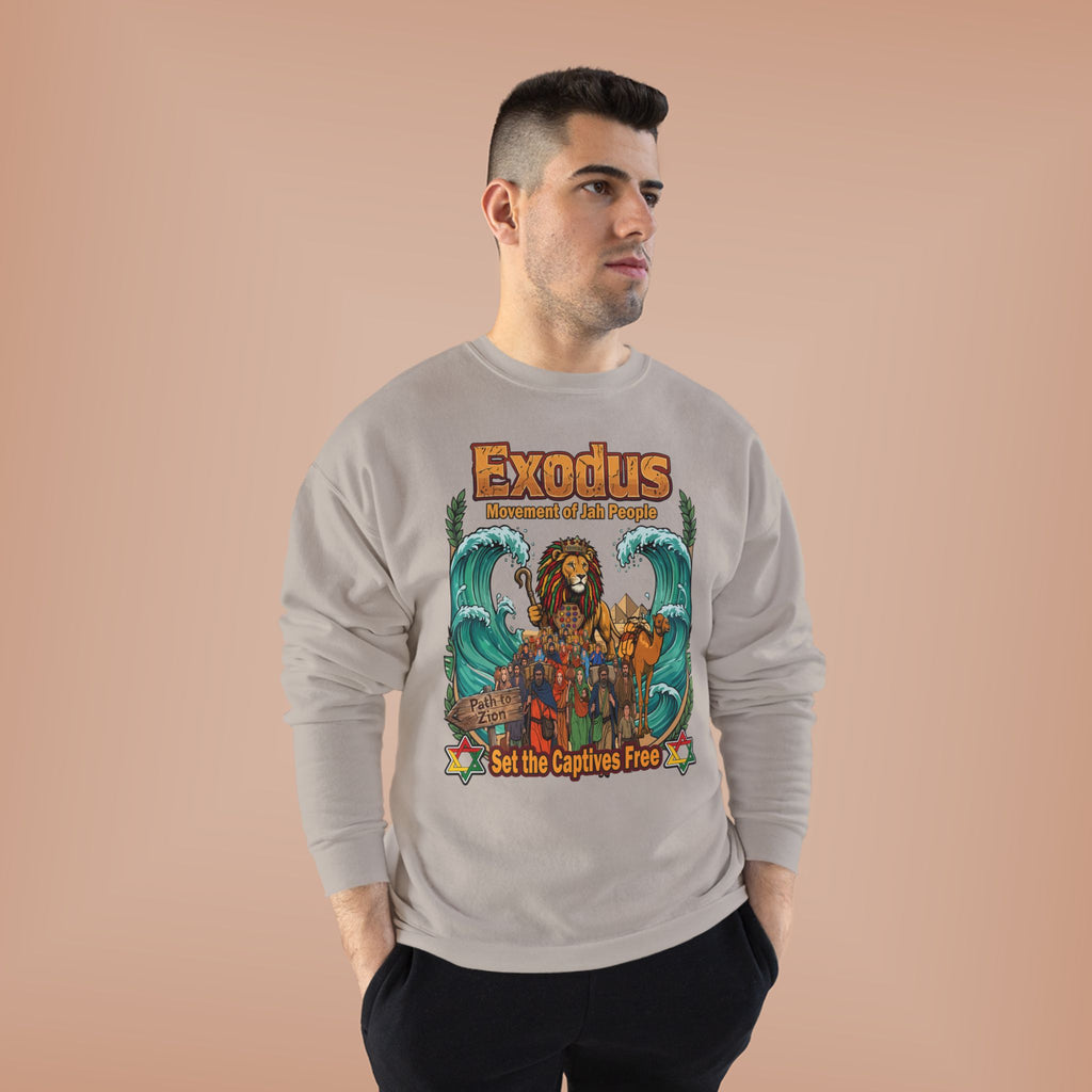 Exodus — Jewish Roots Rock Reggae Sweatshirt