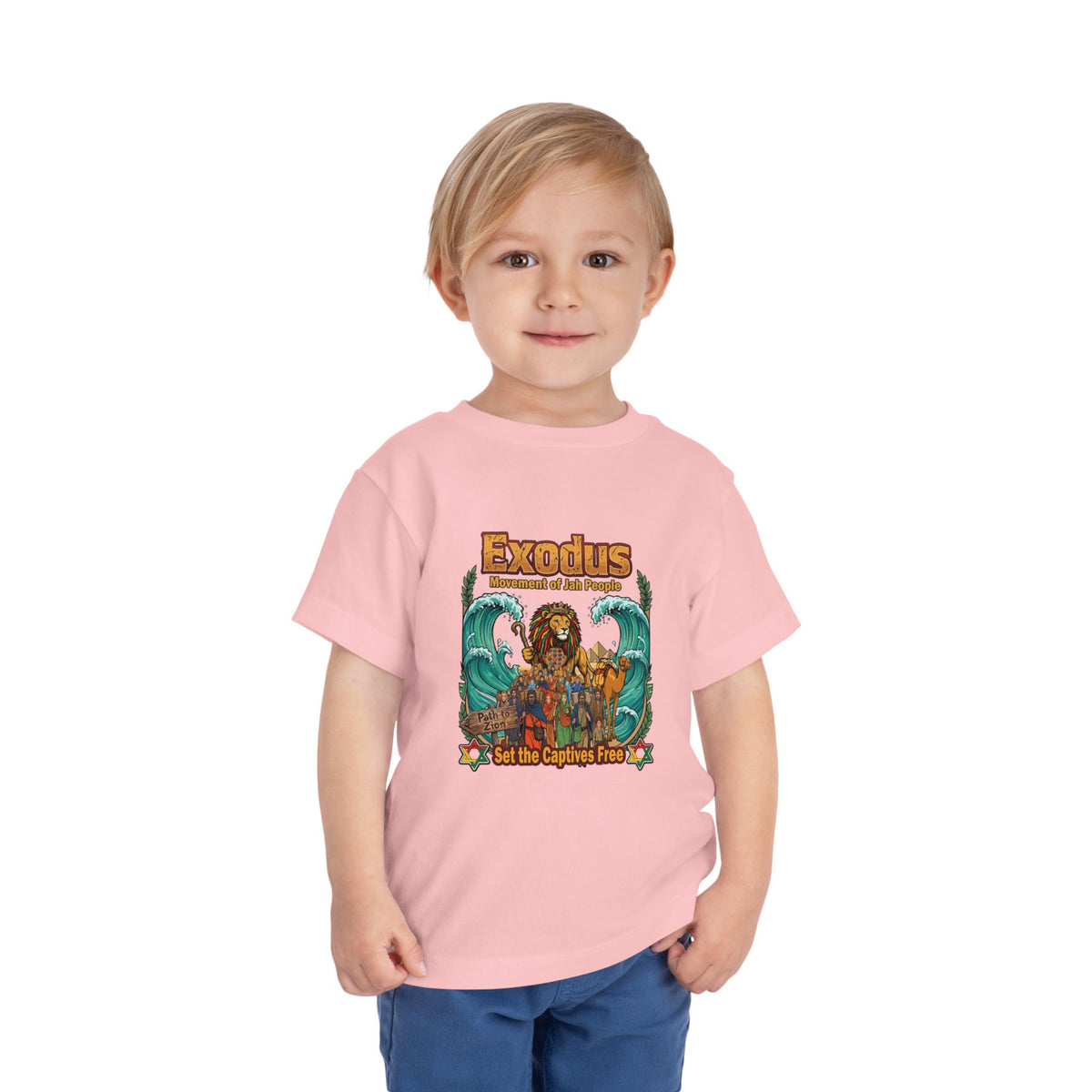 Exodus — Jewish Roots Rock Reggae Toddler Tee