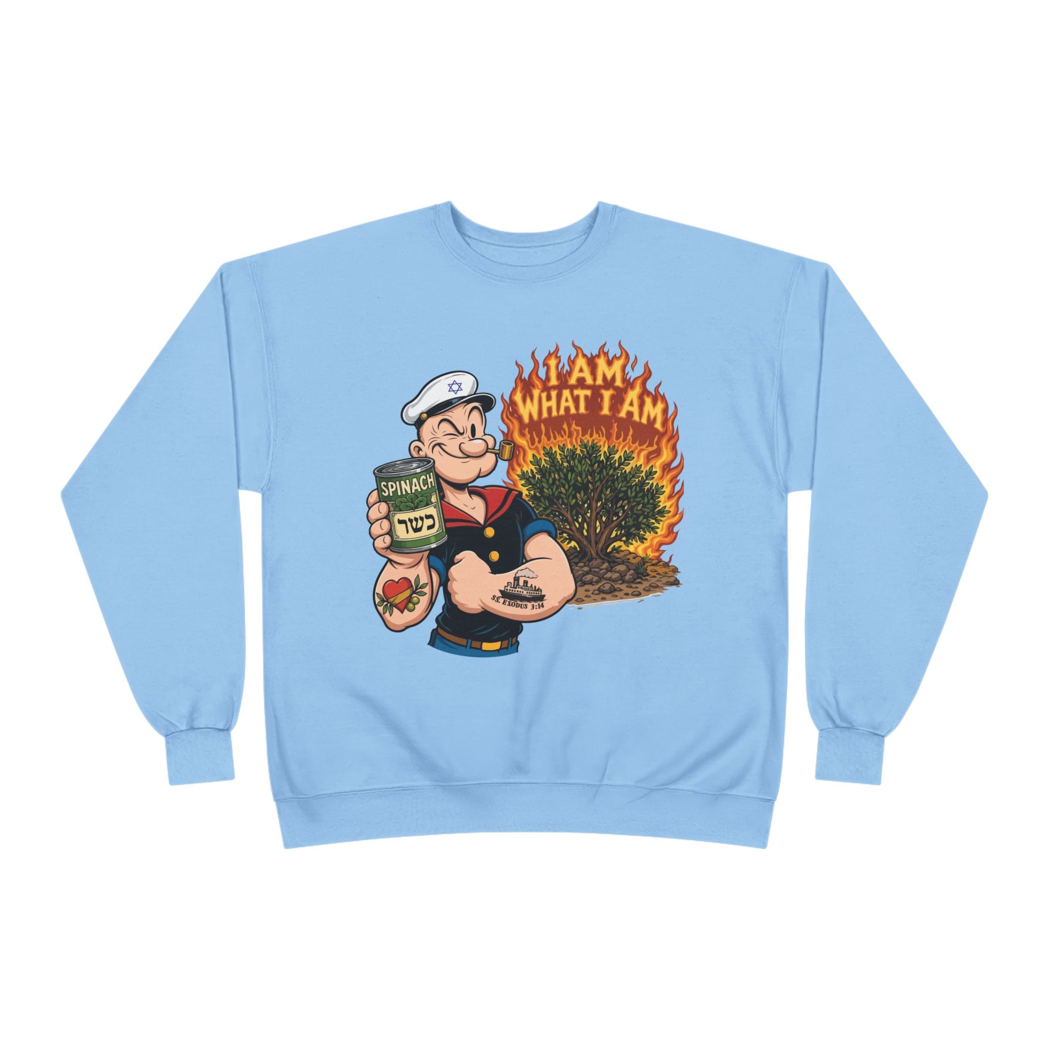 Popeye the Sailor Mensch Crewneck Sweatshirt