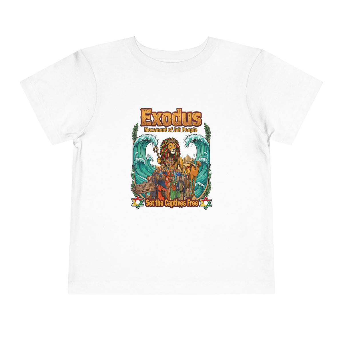 Exodus — Jewish Roots Rock Reggae Toddler Tee