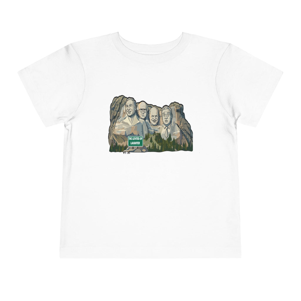 Toddler Tee — Mount Rushmore Family Faces Graphic