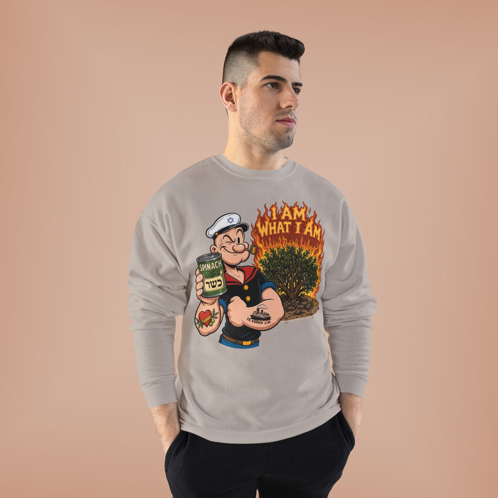 Popeye the Sailor Mensch Crewneck Sweatshirt