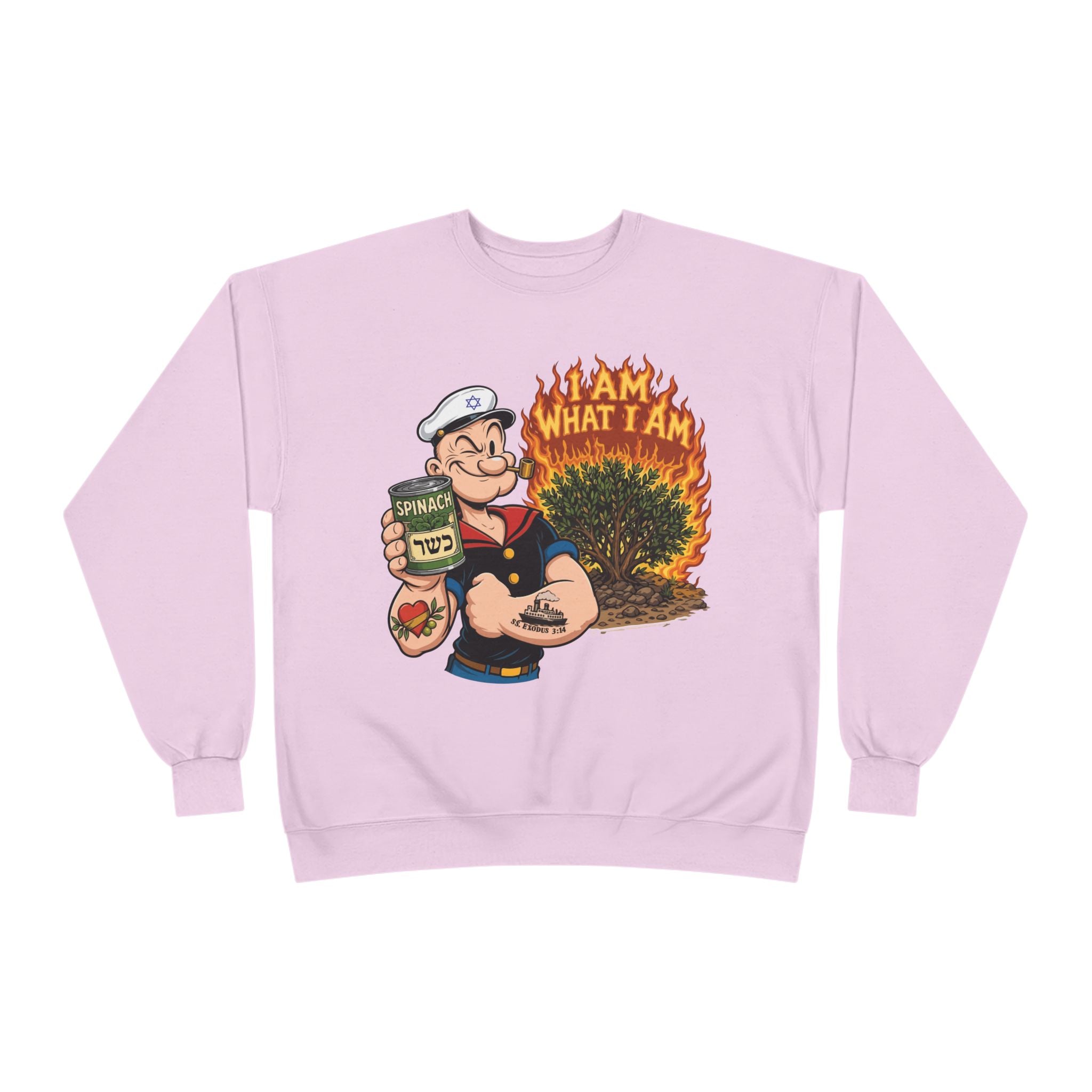 Popeye the Sailor Mensch Crewneck Sweatshirt
