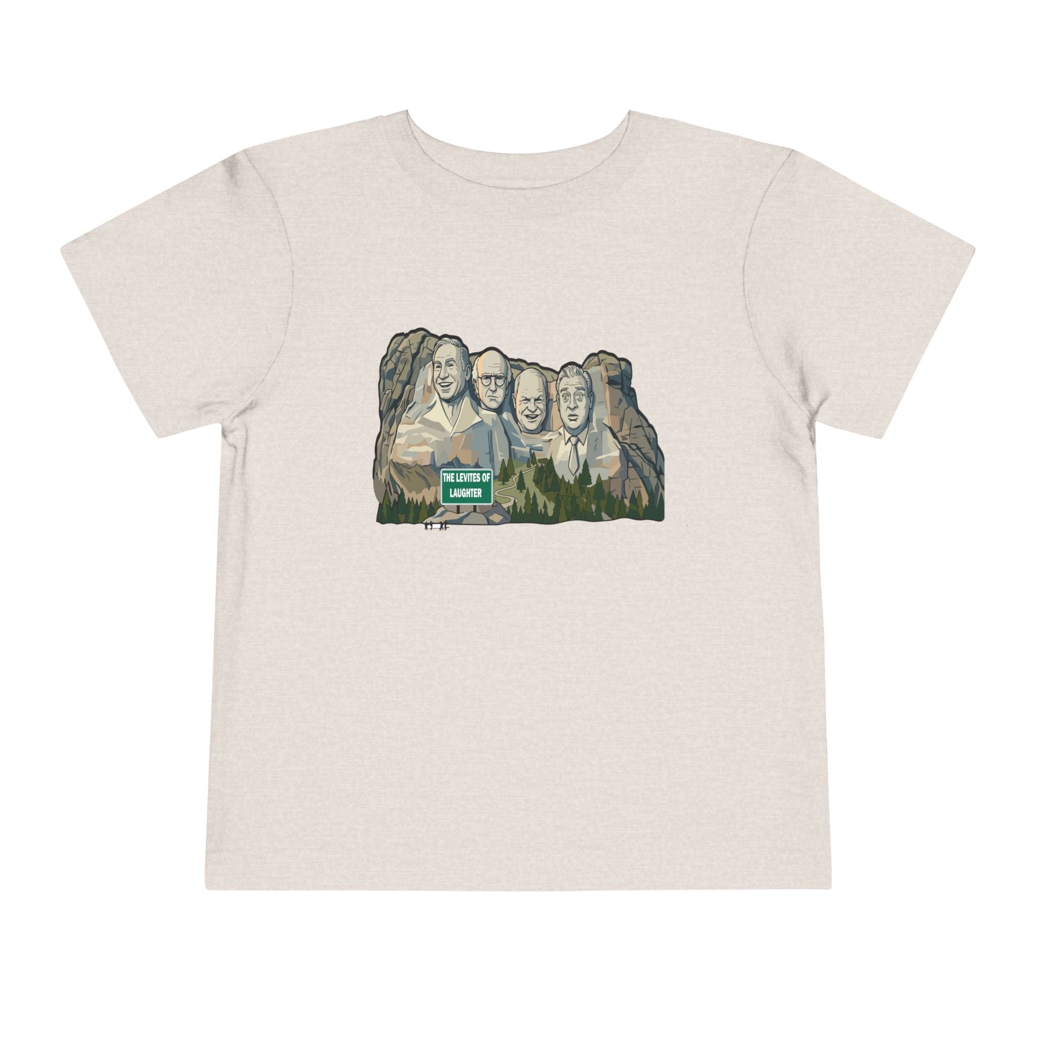 Toddler Tee — Mount Rushmore Family Faces Graphic