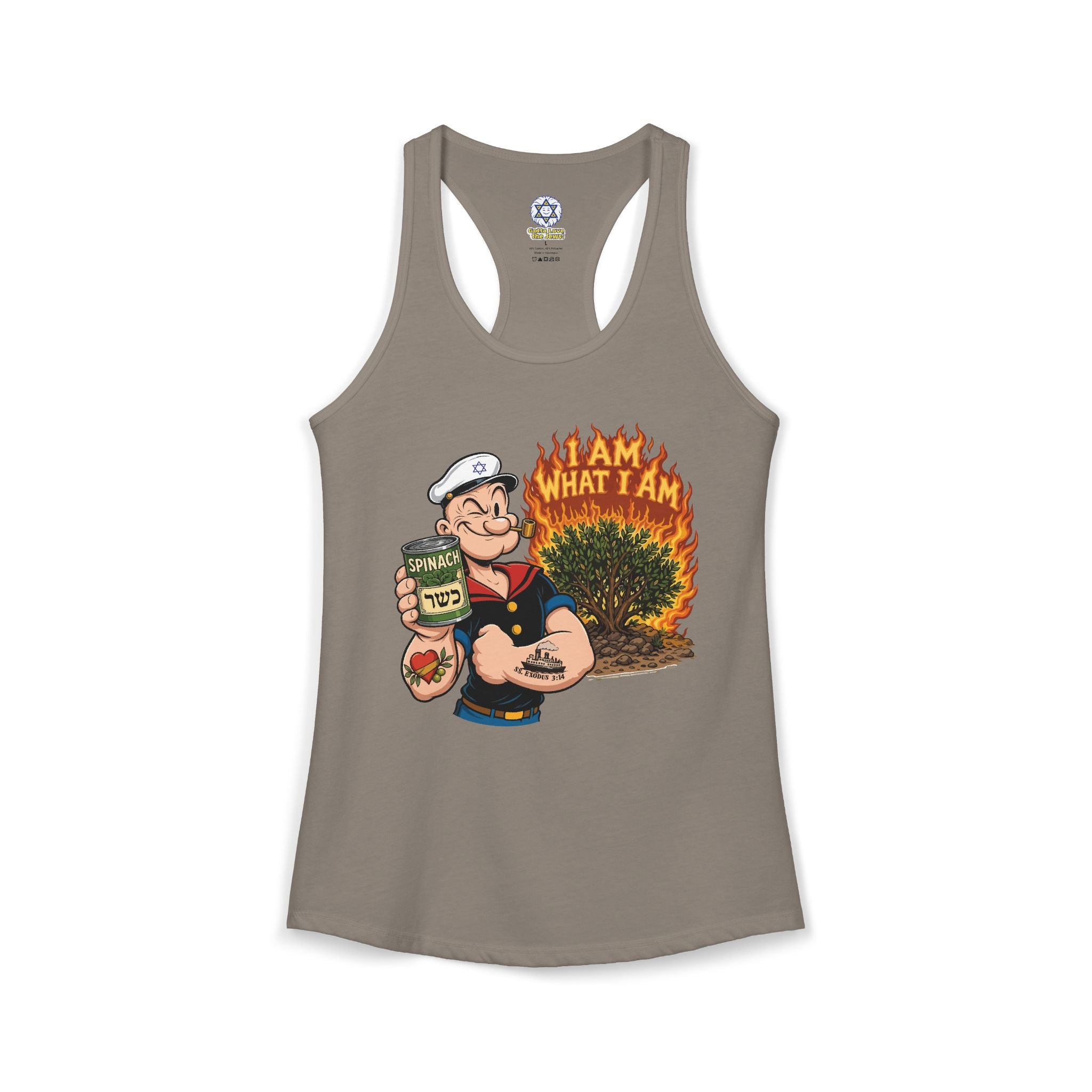 Popeye the Sailor Mensch  Women's Ideal Racerback Tank