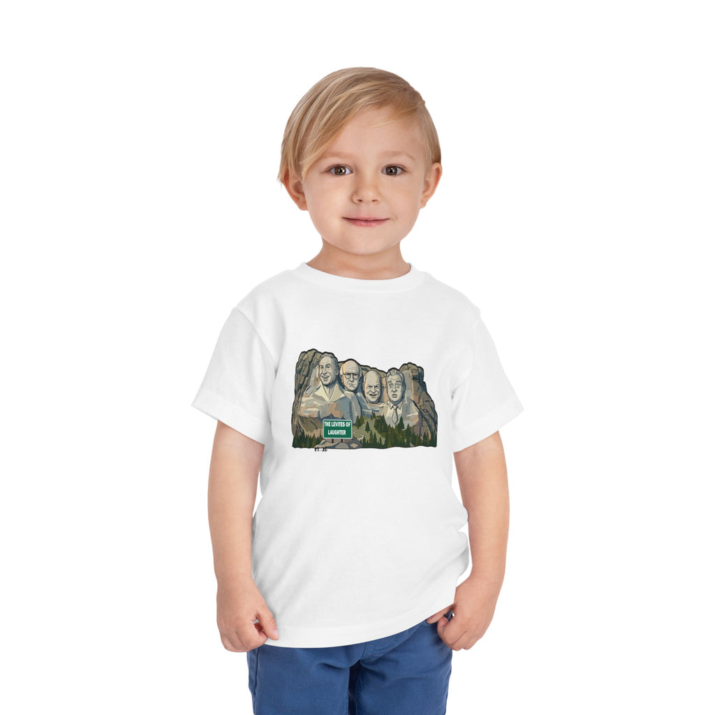 Toddler Tee — Mount Rushmore Family Faces Graphic