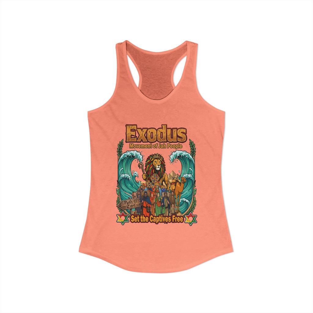 Exodus — Jewish Roots Rock Reggae Women Racerback