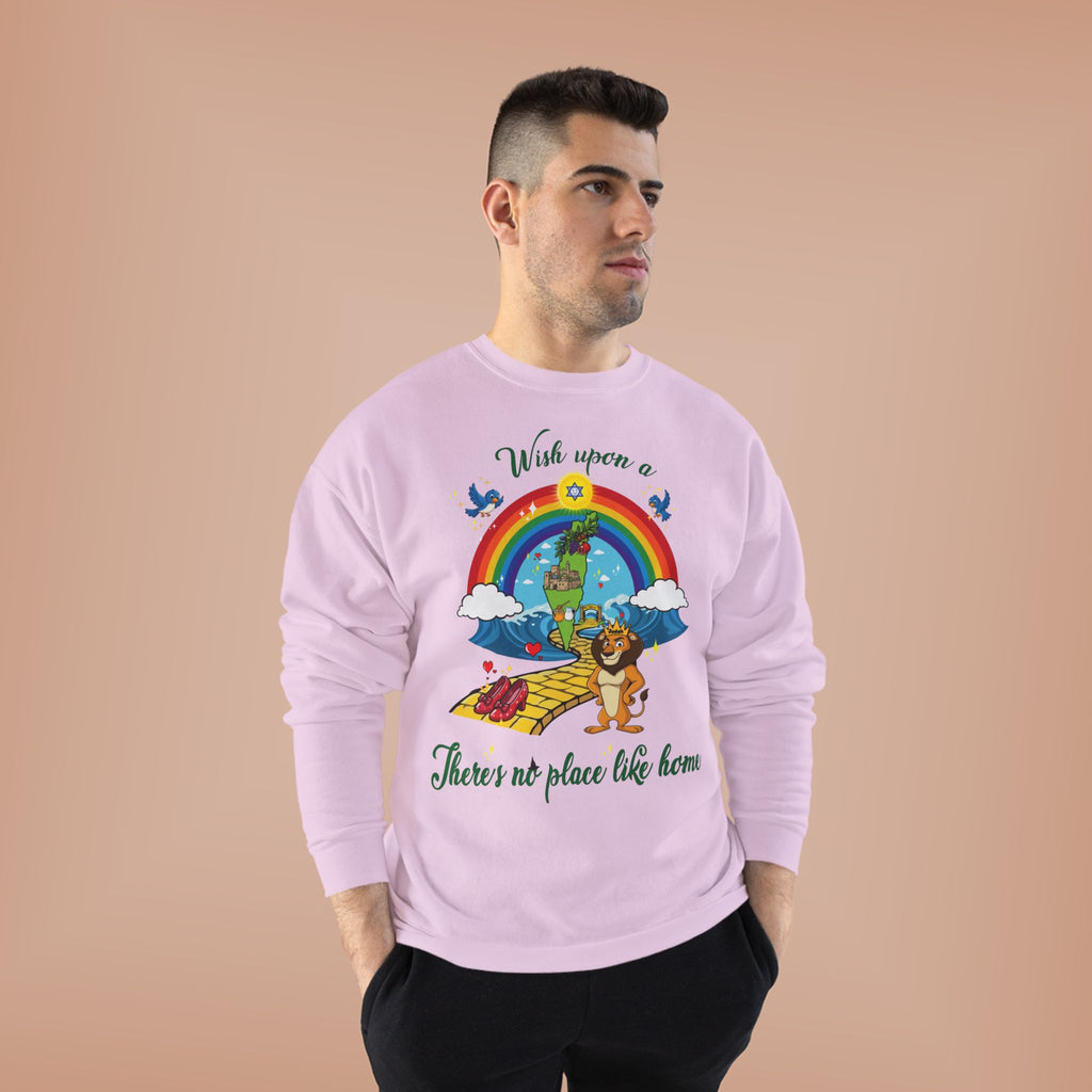 Zion Over the Rainbow Crewneck Sweatshirt