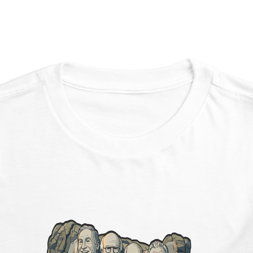 Toddler Tee — Mount Rushmore Family Faces Graphic
