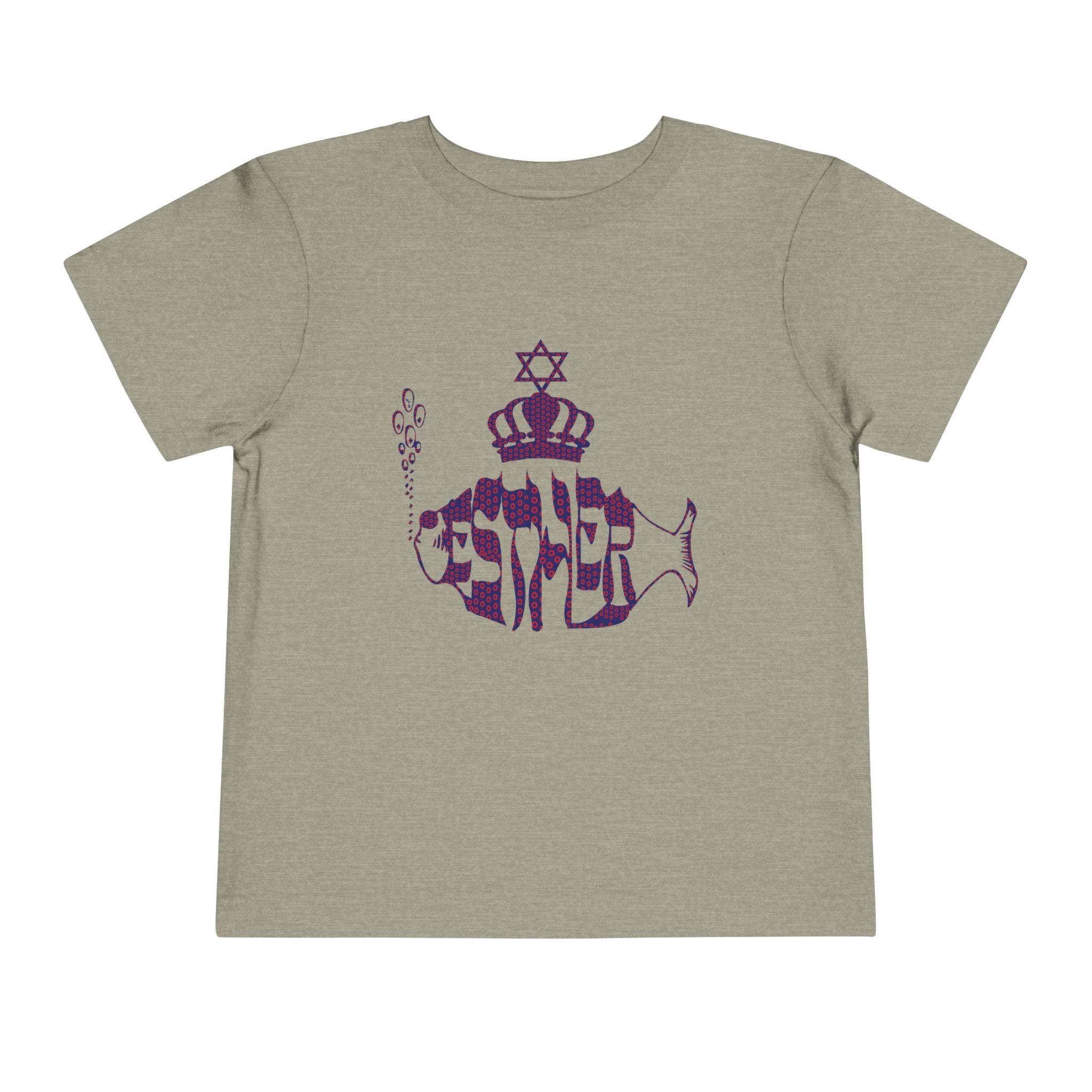 Phishing for Queen Esther Toddler Tee