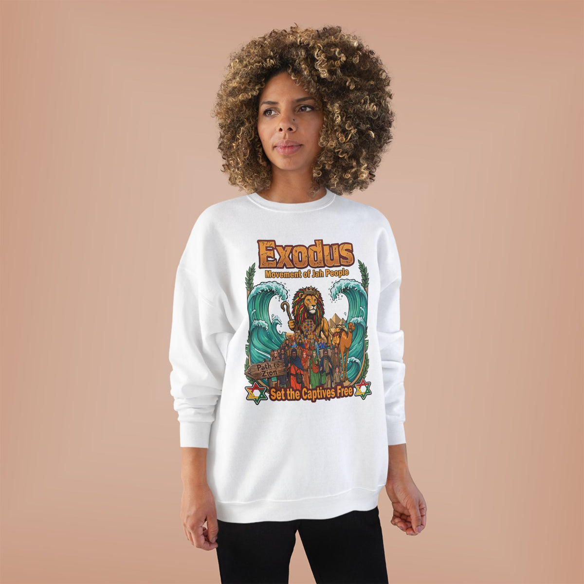 Exodus — Jewish Roots Rock Reggae Sweatshirt