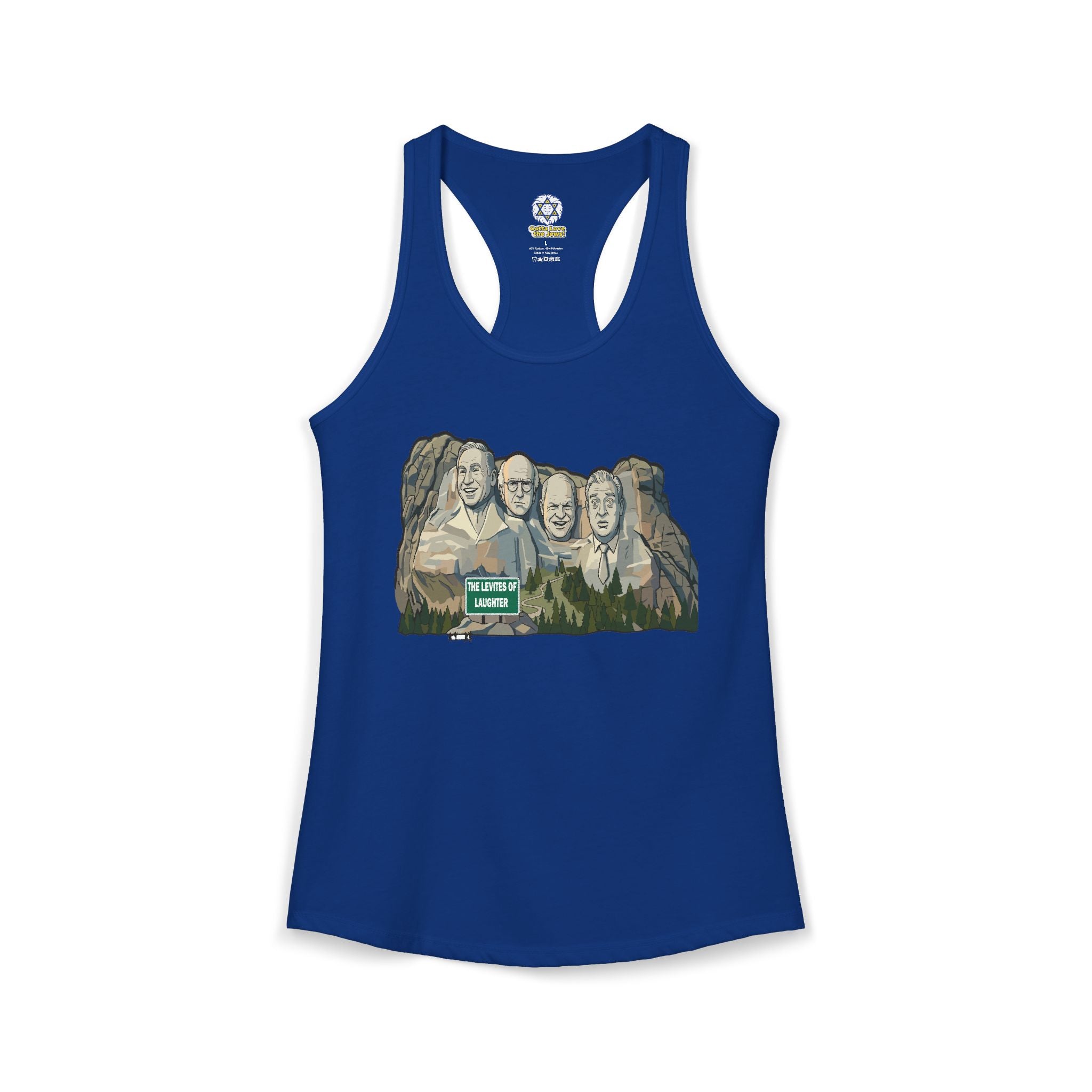 The Levites of Laughter Racerback top