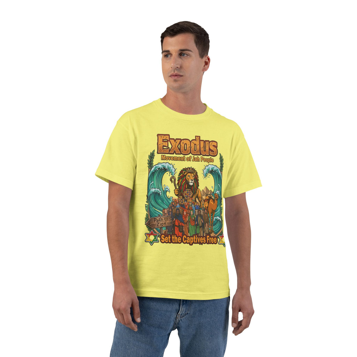 Exodus — Jewish Roots Rock Reggae T-shirt