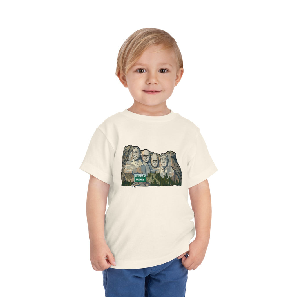 Toddler Tee — Mount Rushmore Family Faces Graphic
