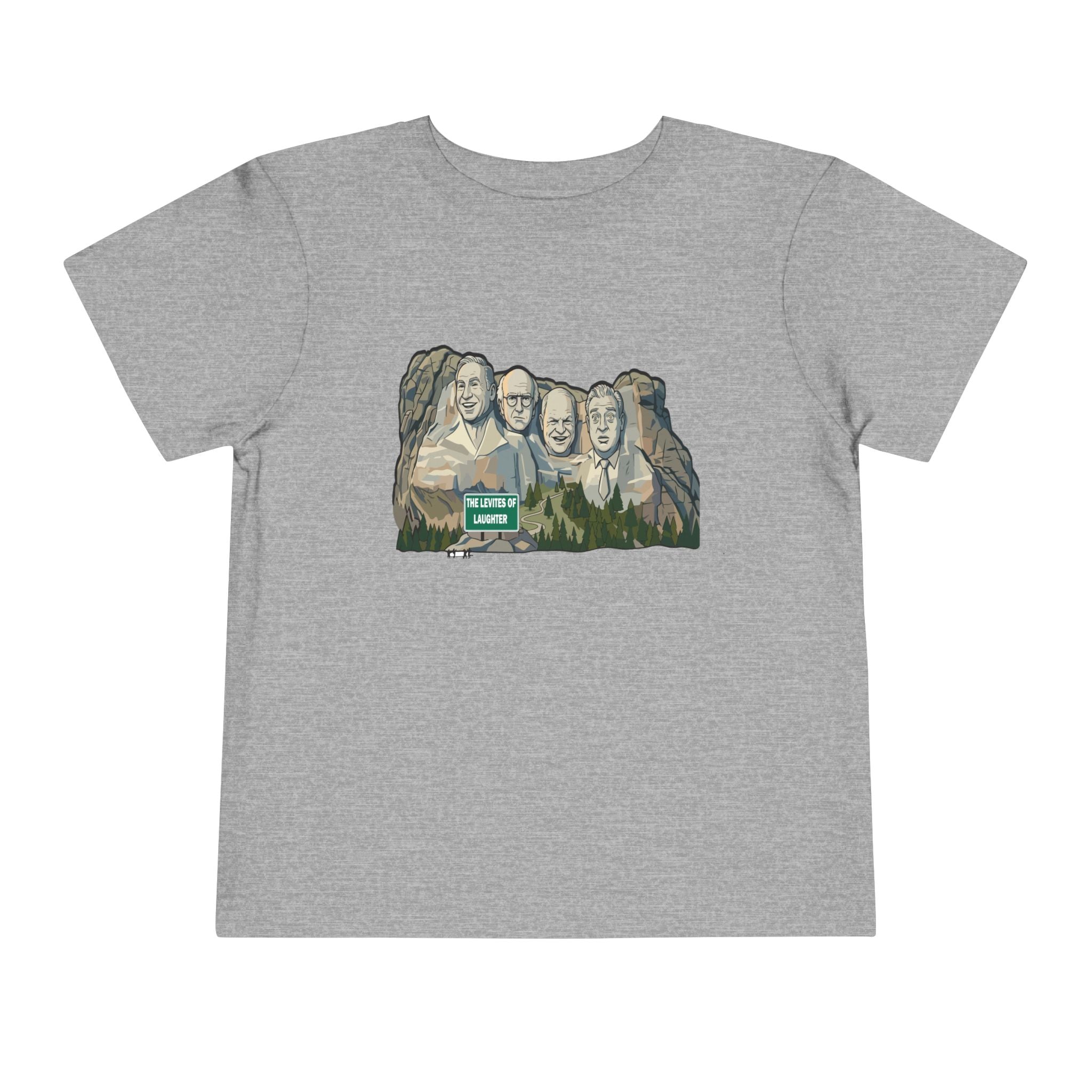 Toddler Tee — Mount Rushmore Family Faces Graphic