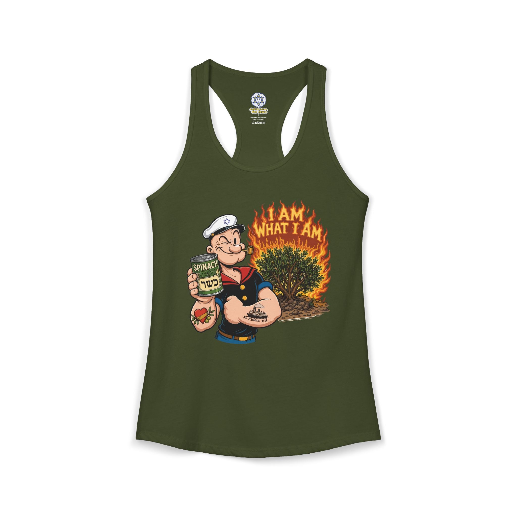 Popeye the Sailor Mensch  Women's Ideal Racerback Tank