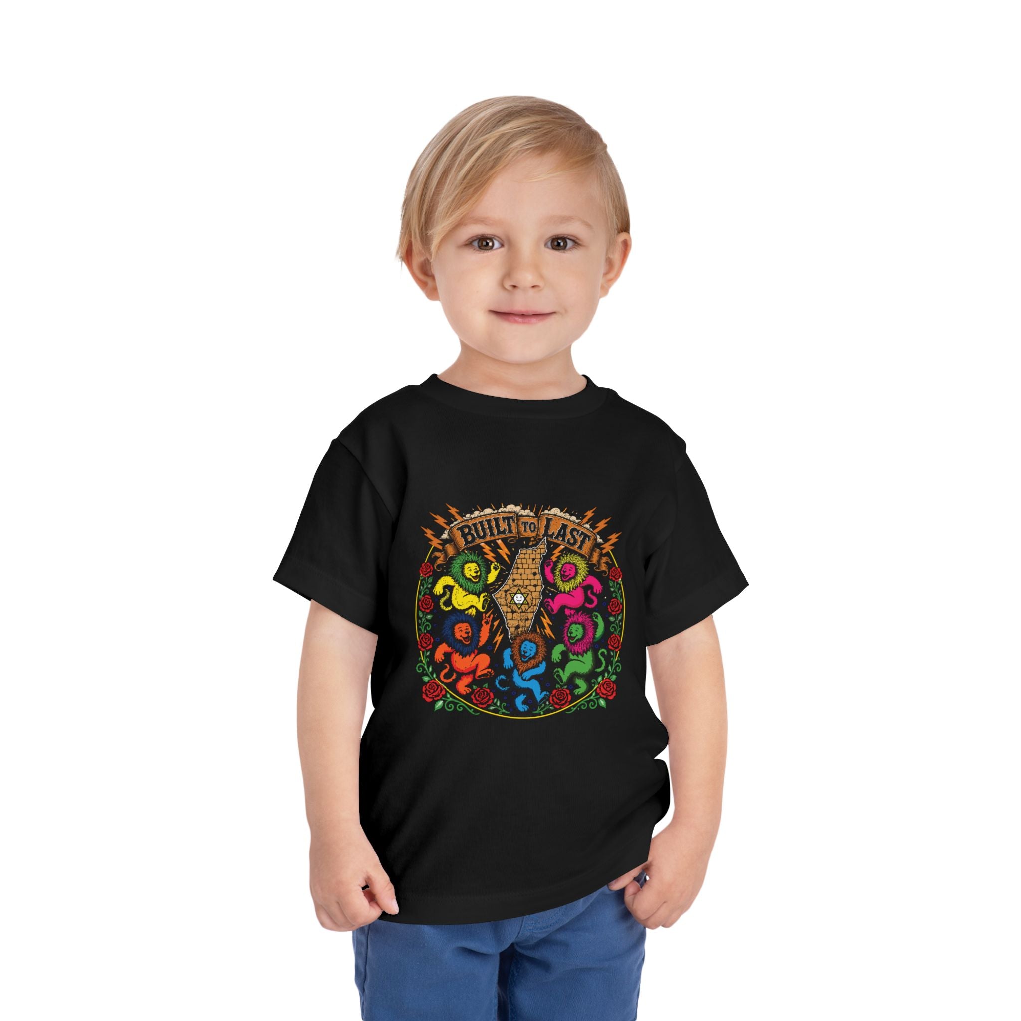 Grateful Israel - Built to Last Toddler Tee