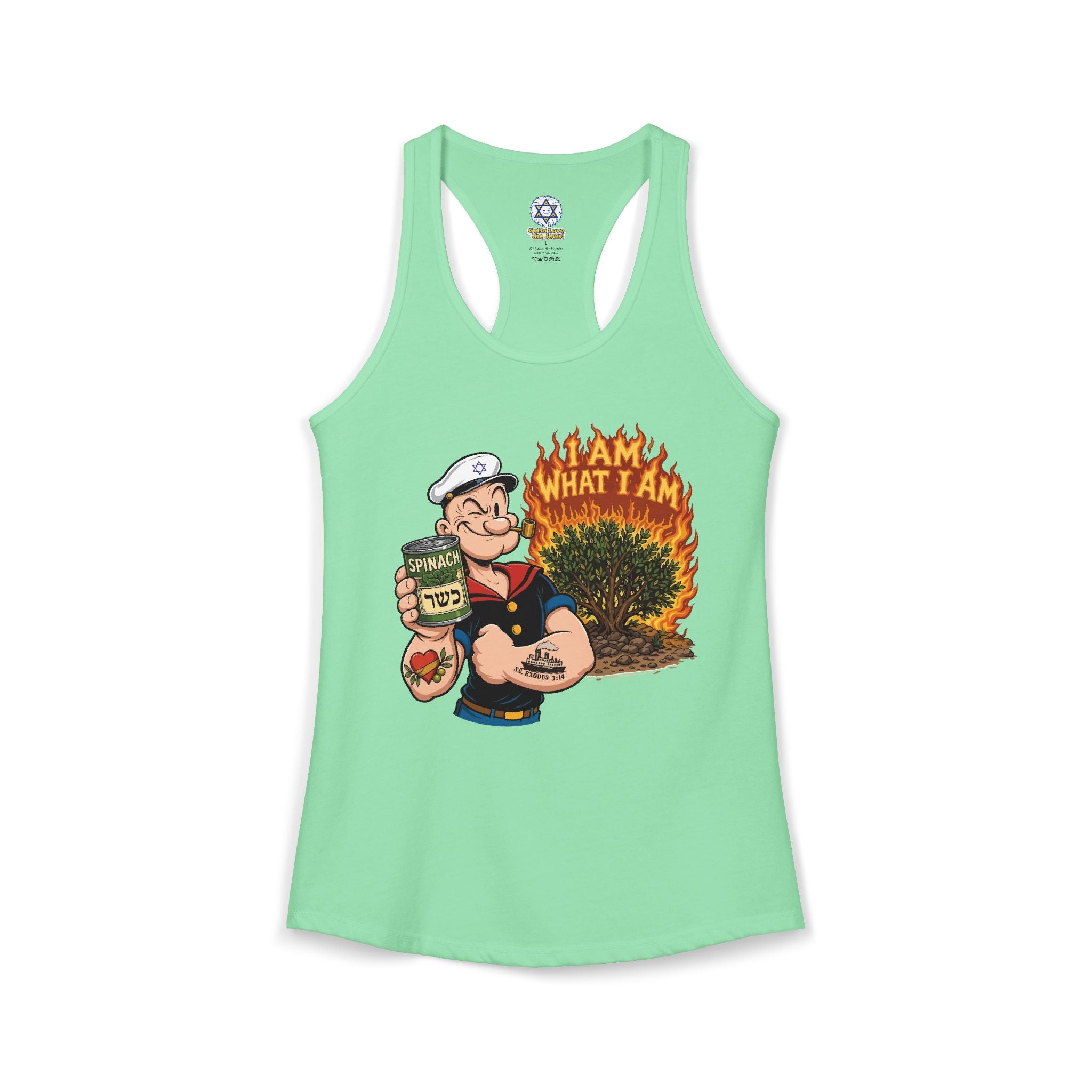 Popeye the Sailor Mensch  Women's Ideal Racerback Tank