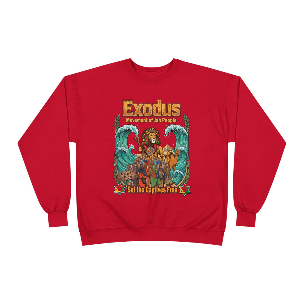 Exodus — Jewish Roots Rock Reggae Sweatshirt