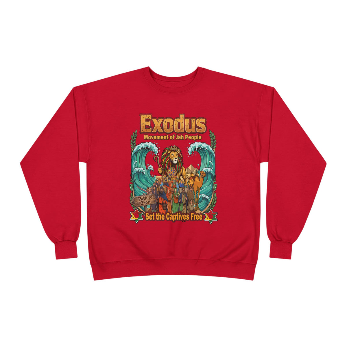 Exodus — Jewish Roots Rock Reggae Sweatshirt