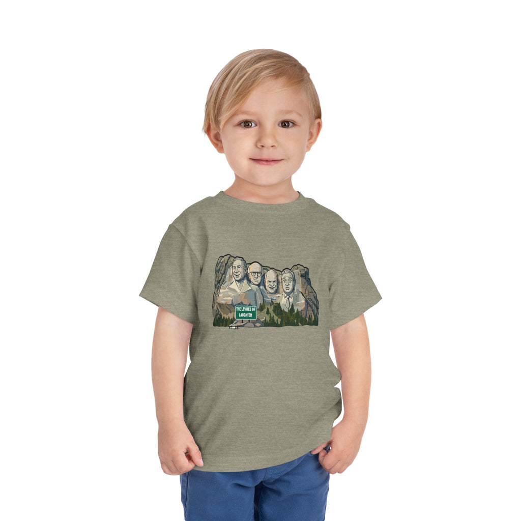 Toddler Tee — Mount Rushmore Family Faces Graphic