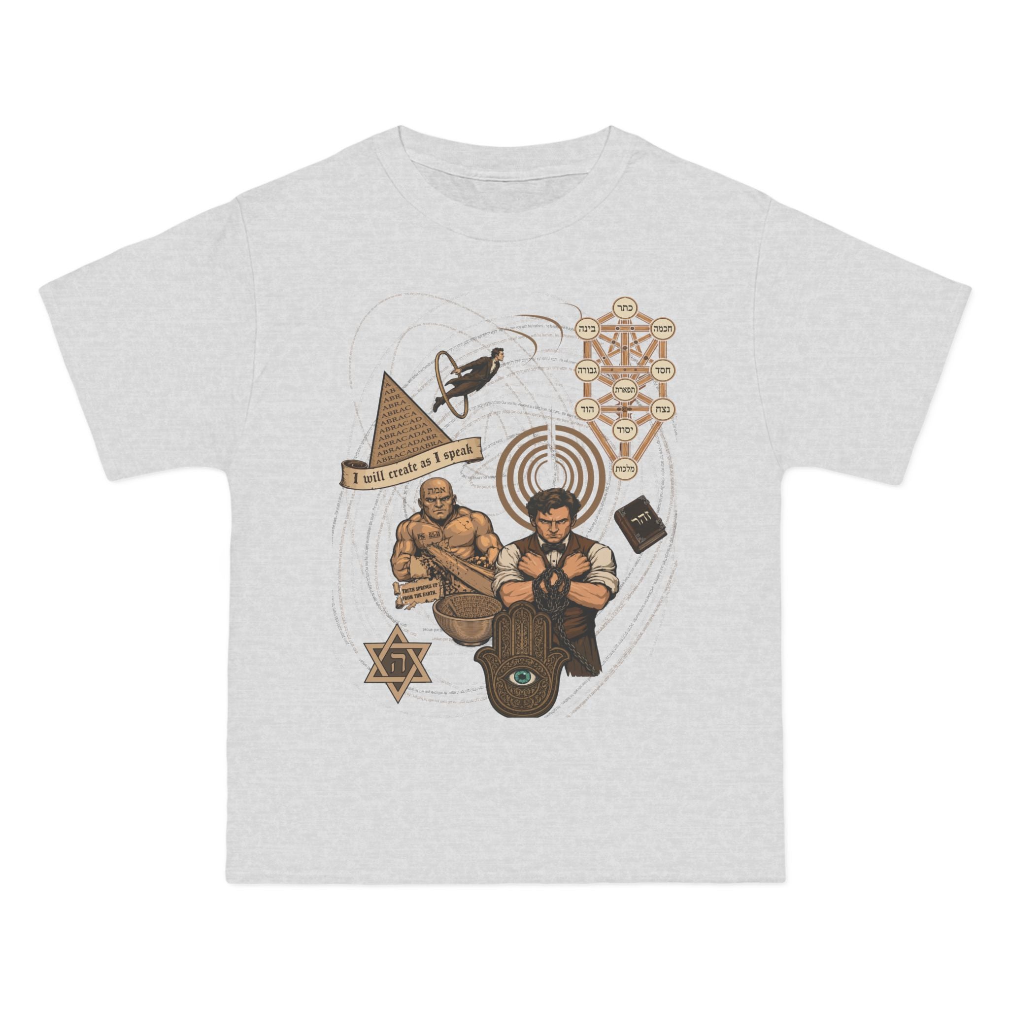 Jewish Magic and Mysticism - an Ode to Creation T-Shirt