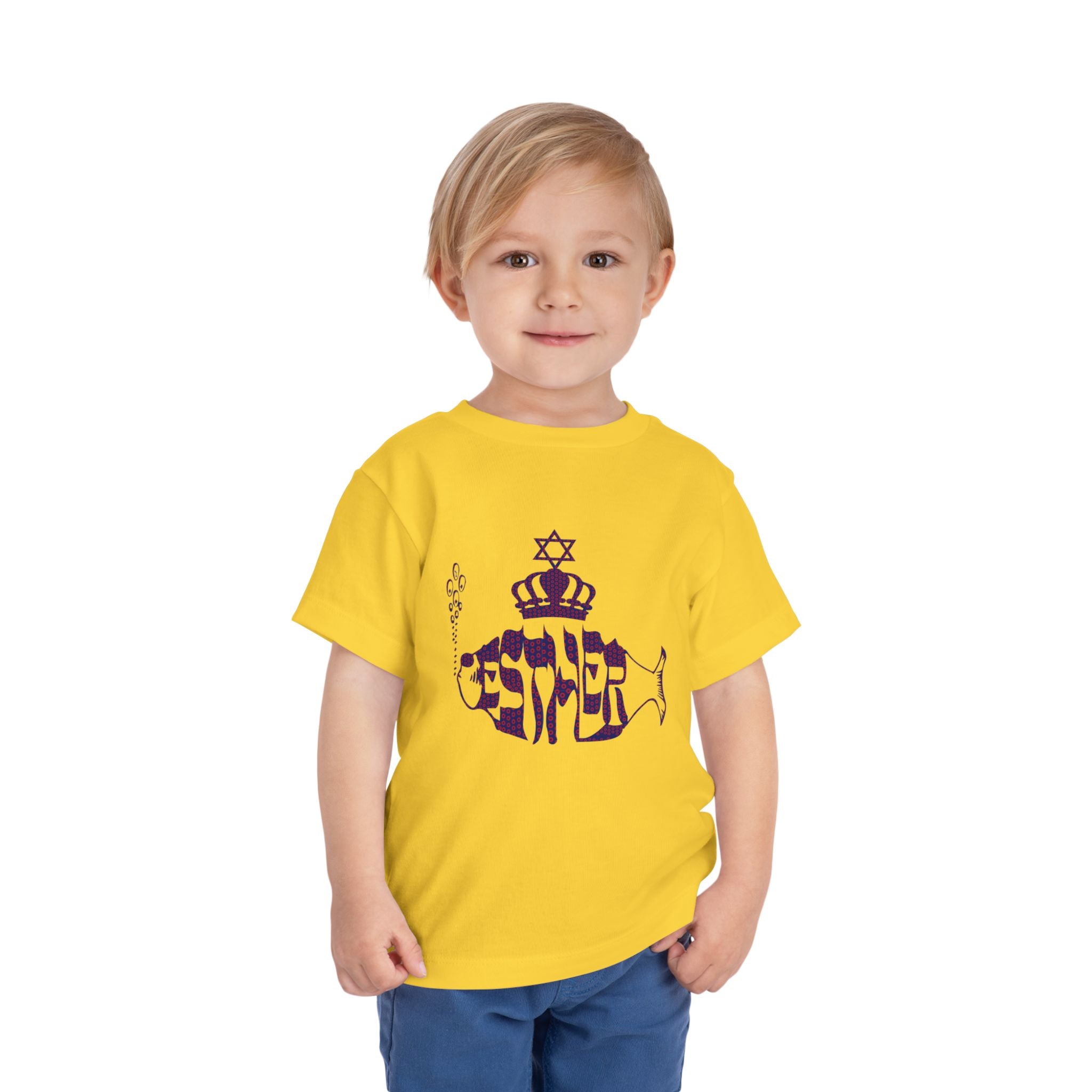 Phishing for Queen Esther Toddler Tee