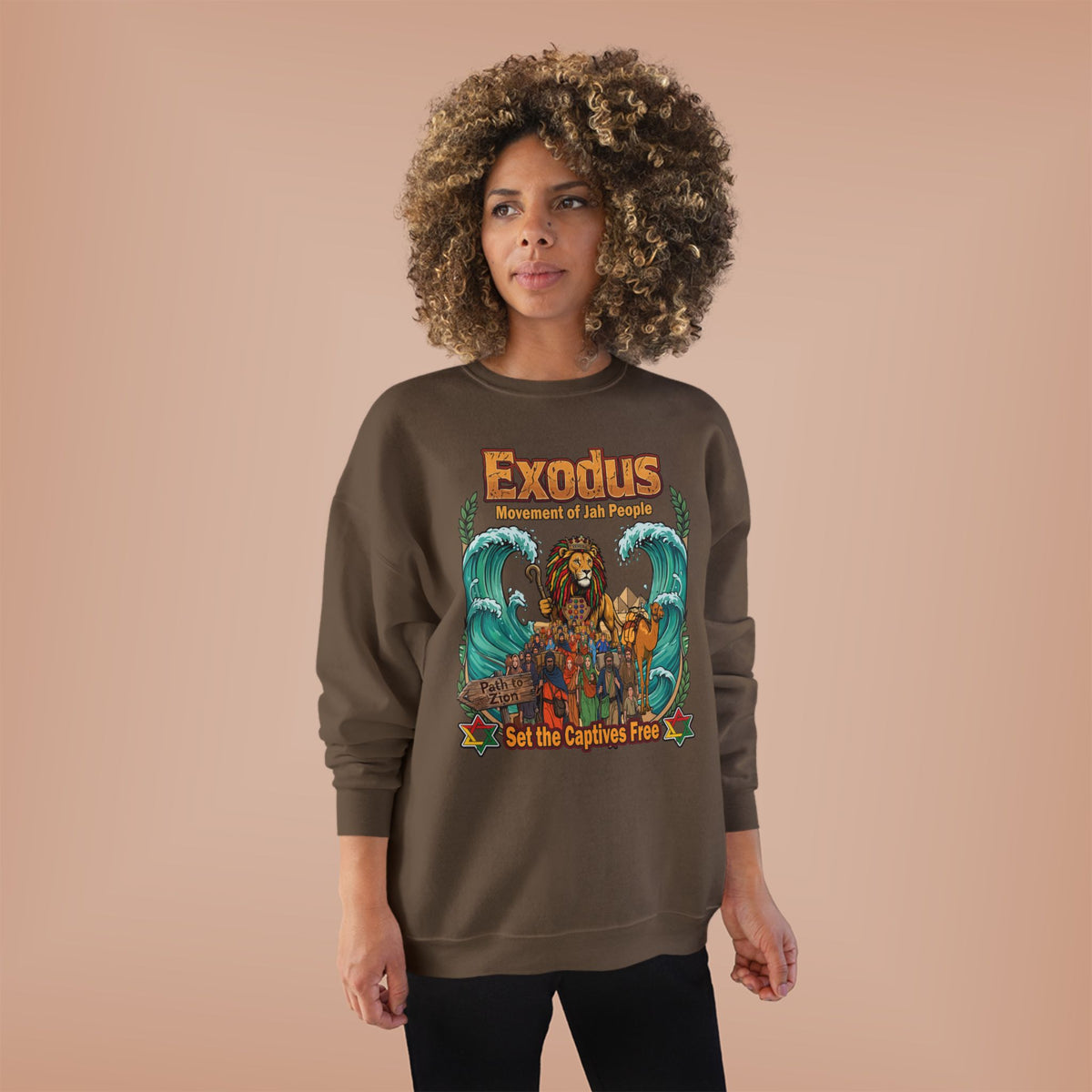 Exodus — Jewish Roots Rock Reggae Sweatshirt