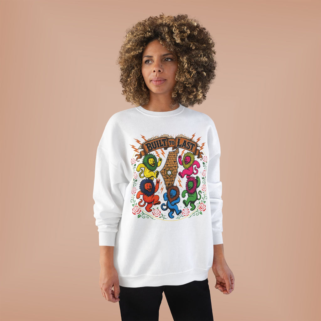 Grateful Israel - Built to Last - Crewneck Sweatshirt
