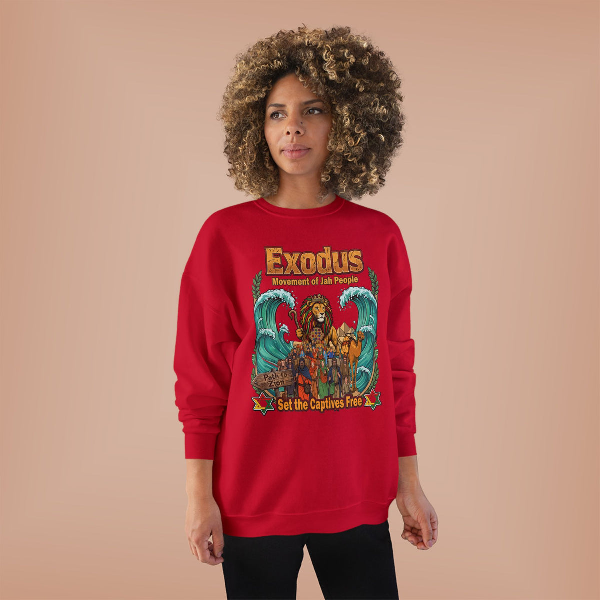 Exodus — Jewish Roots Rock Reggae Sweatshirt