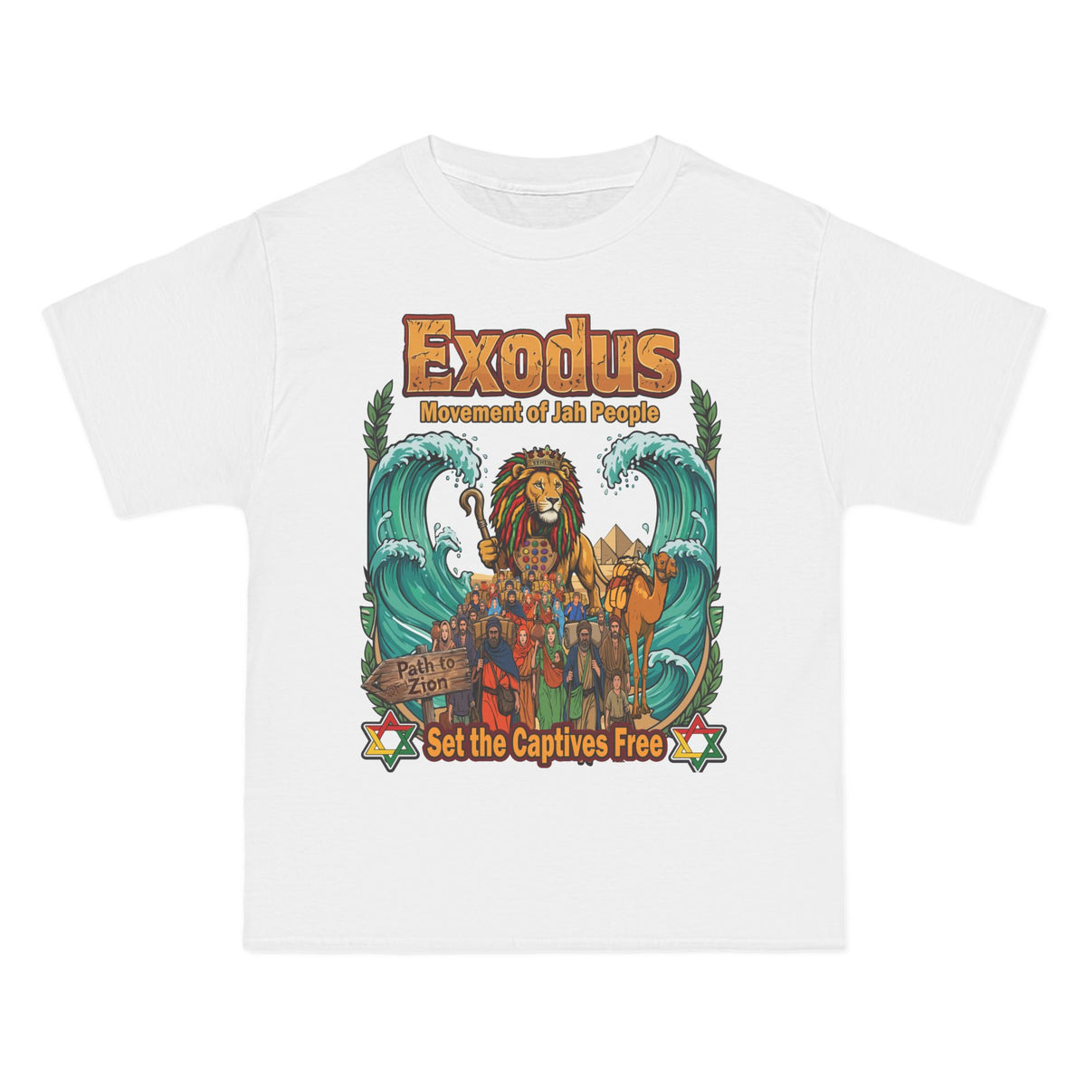 Exodus — Jewish Roots Rock Reggae T-shirt